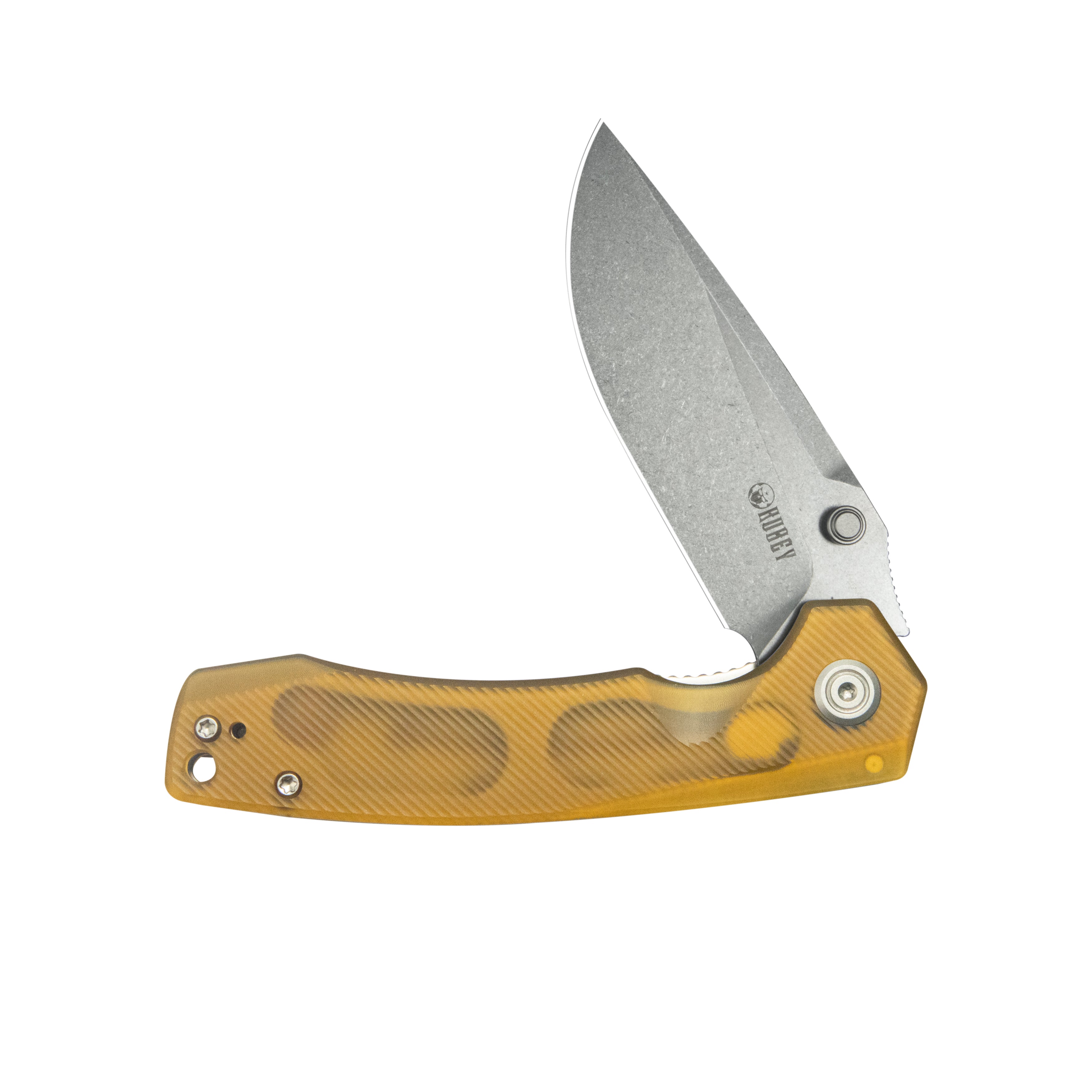 Calyce Liner Lock Flipper Folding Knife Ultem Handle 3.27" Bead Blasted 14C28N KU901R