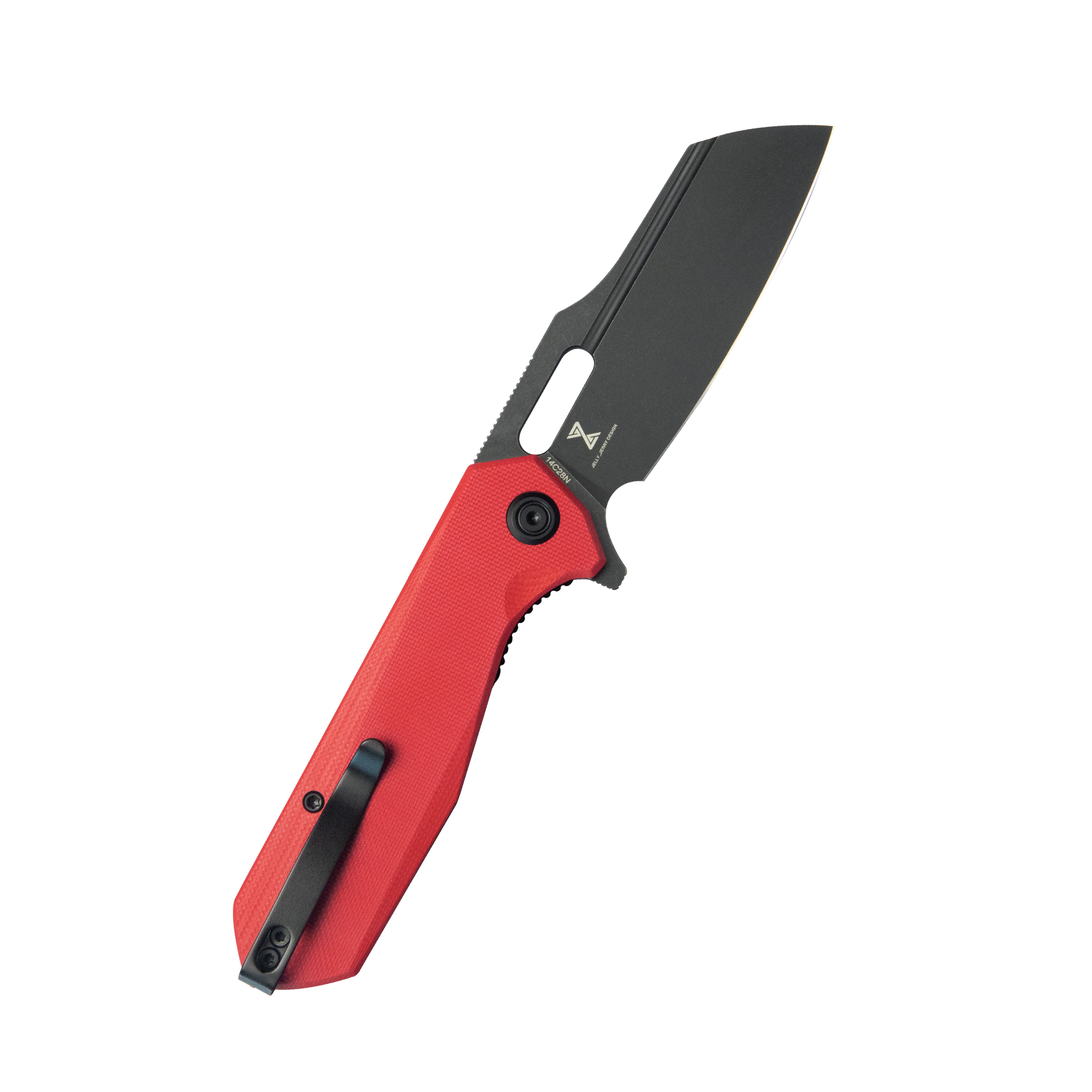 Atlas Linerlock Black Red KU328F