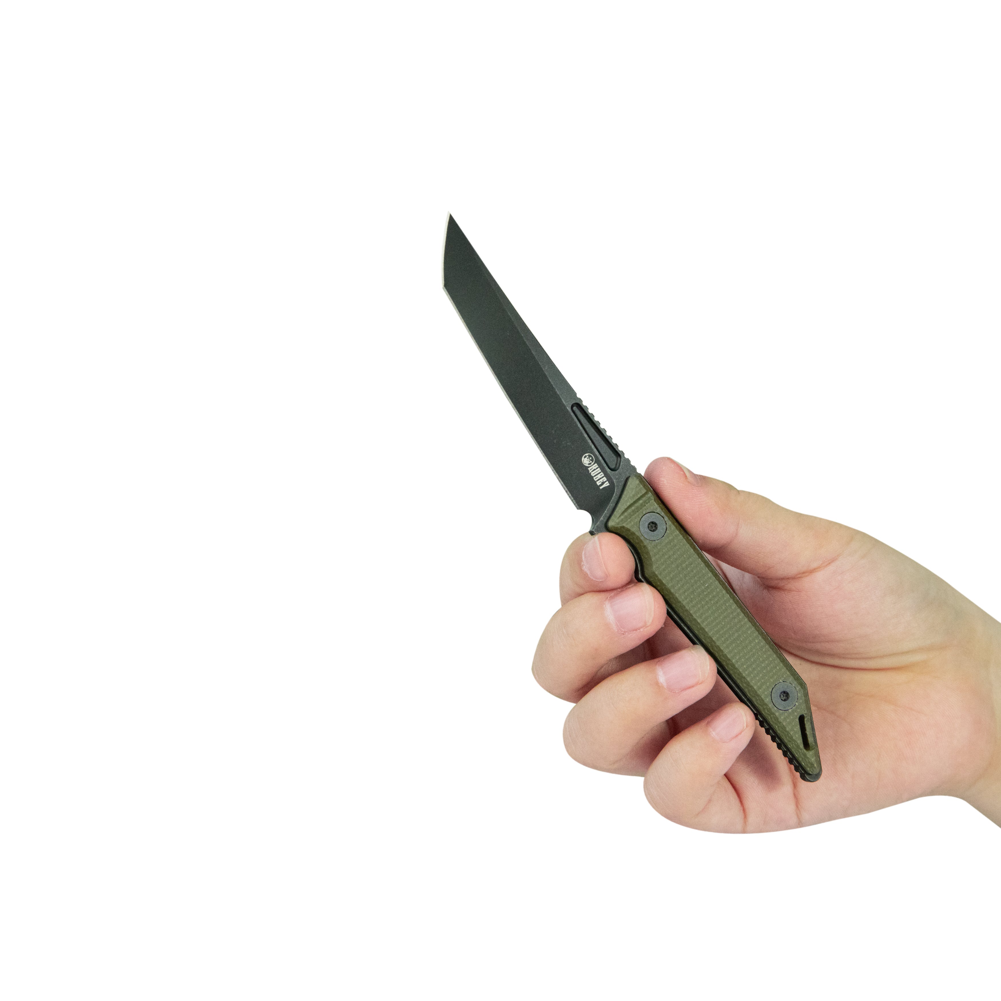 Goliath Fixed Blade Black Green KU430F