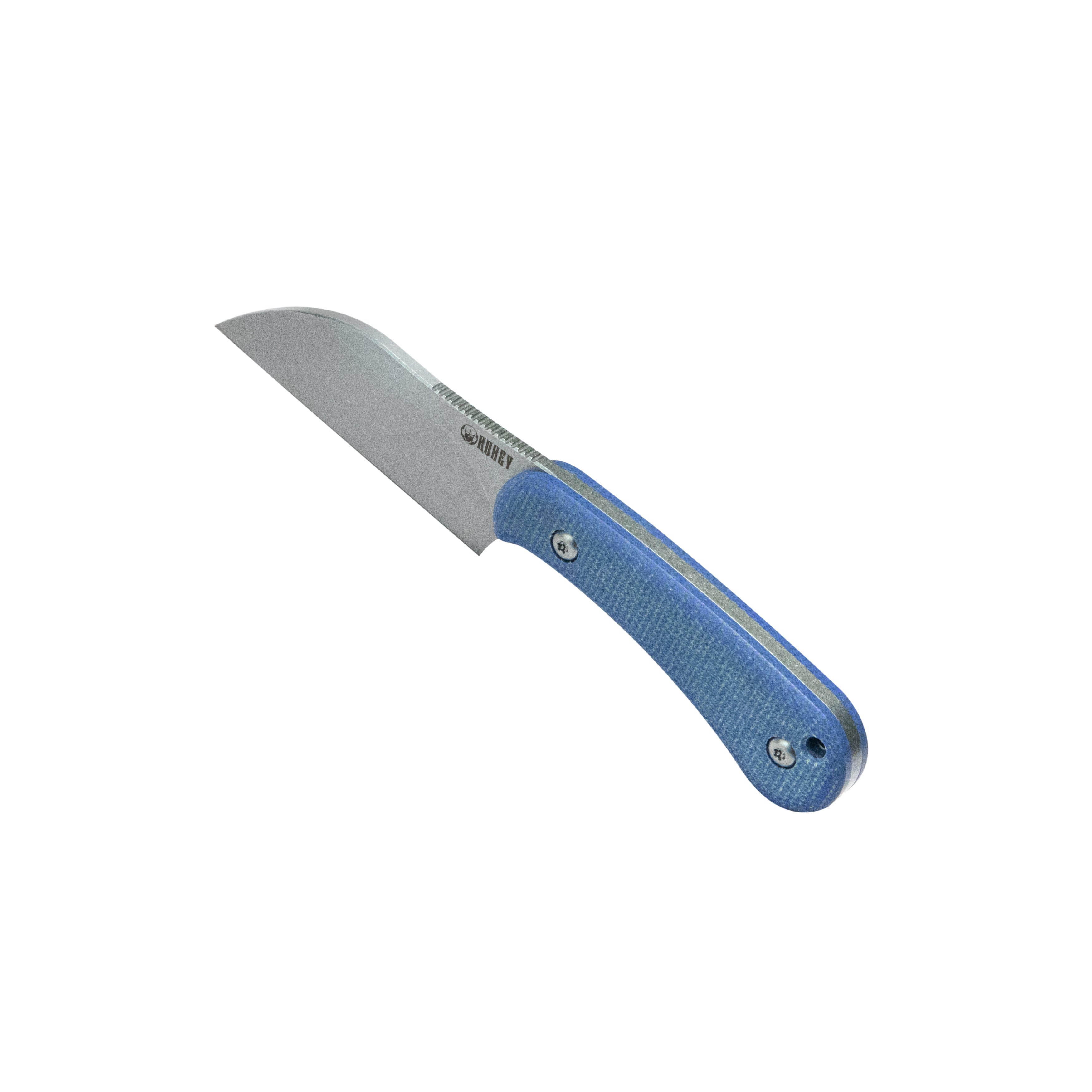 Rockhopper Fixed Blade Blue Micarta KU412C