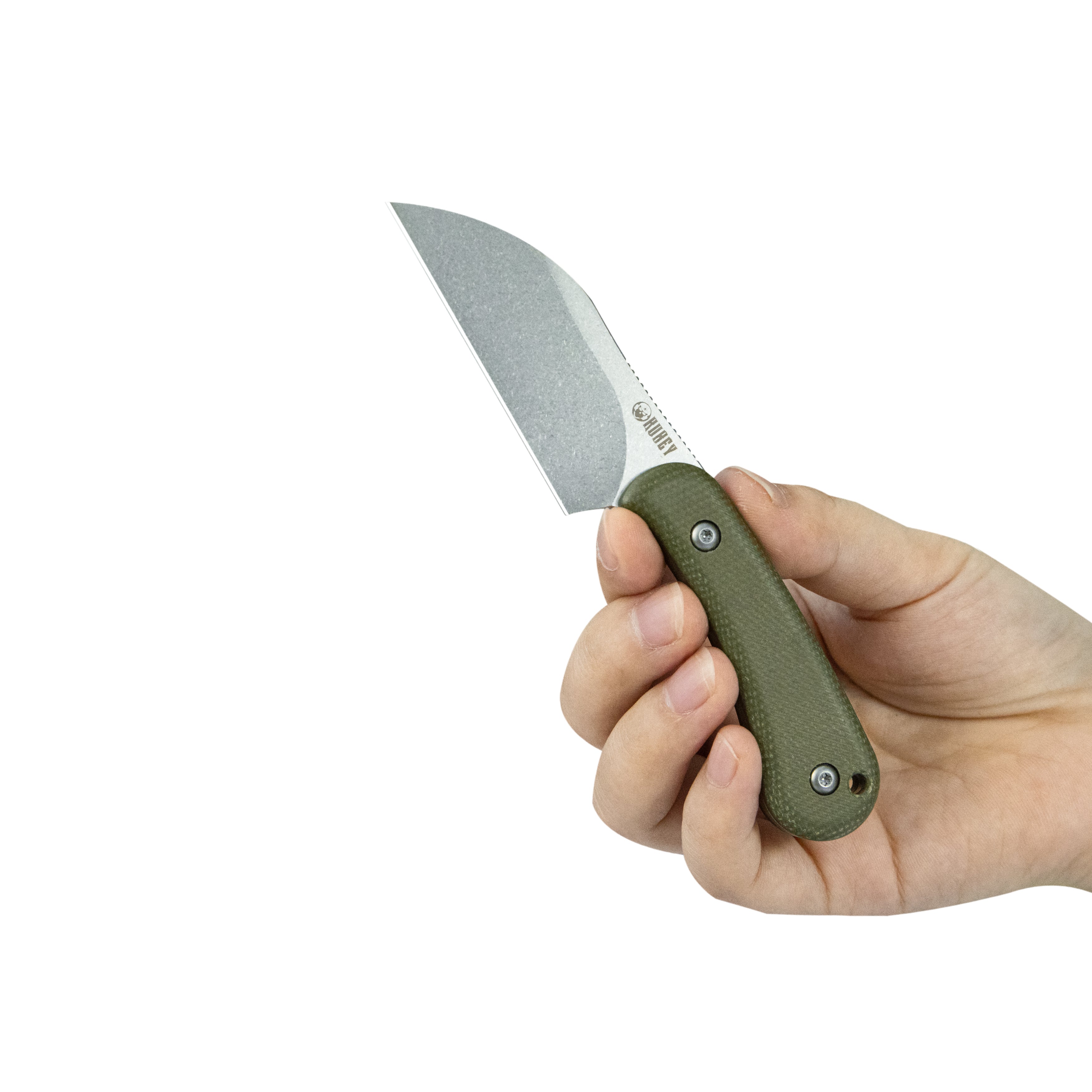 Rockhopper Fixed Blade Green Micarta KU412E