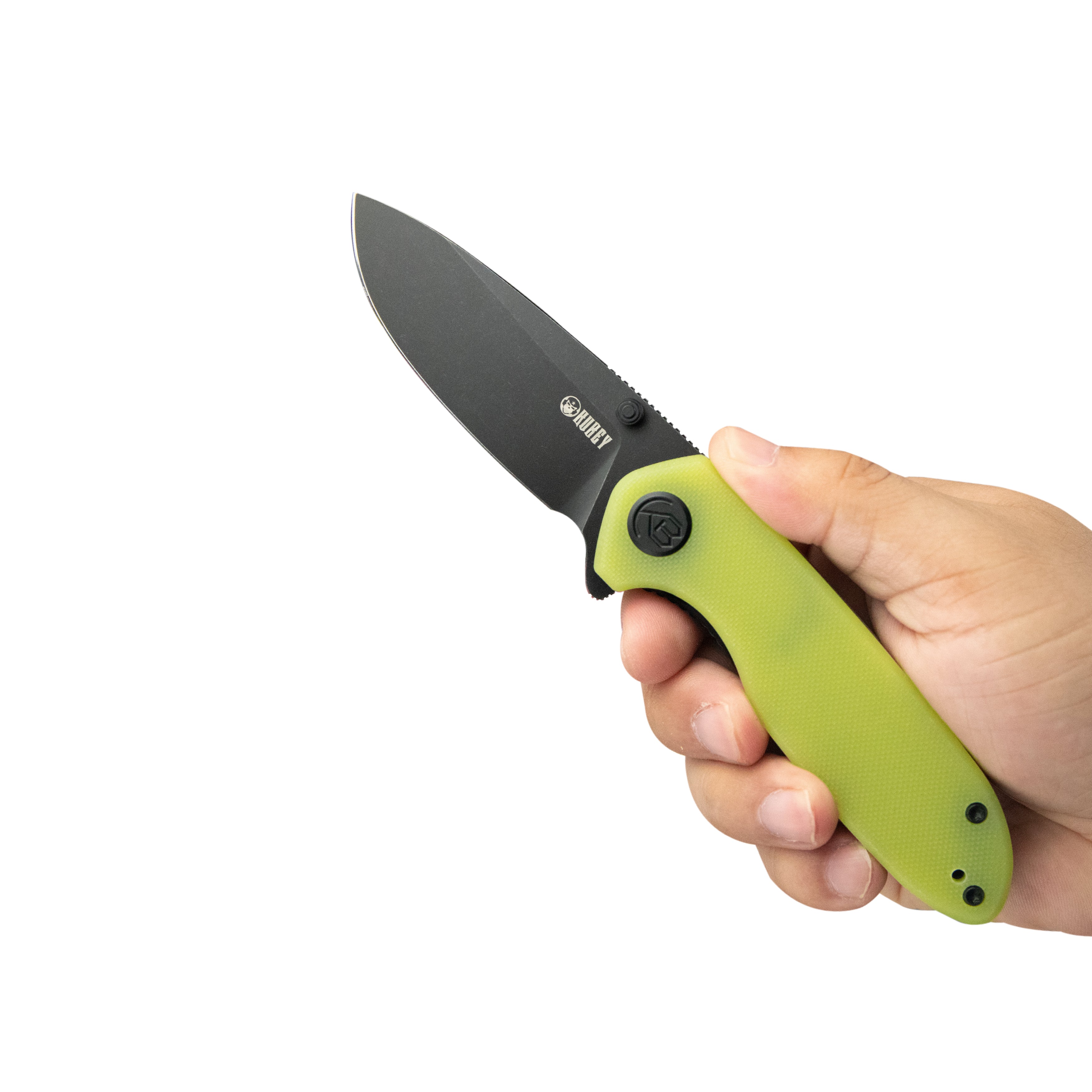 Belus Linerlock Black Translucent Yellow KU342G