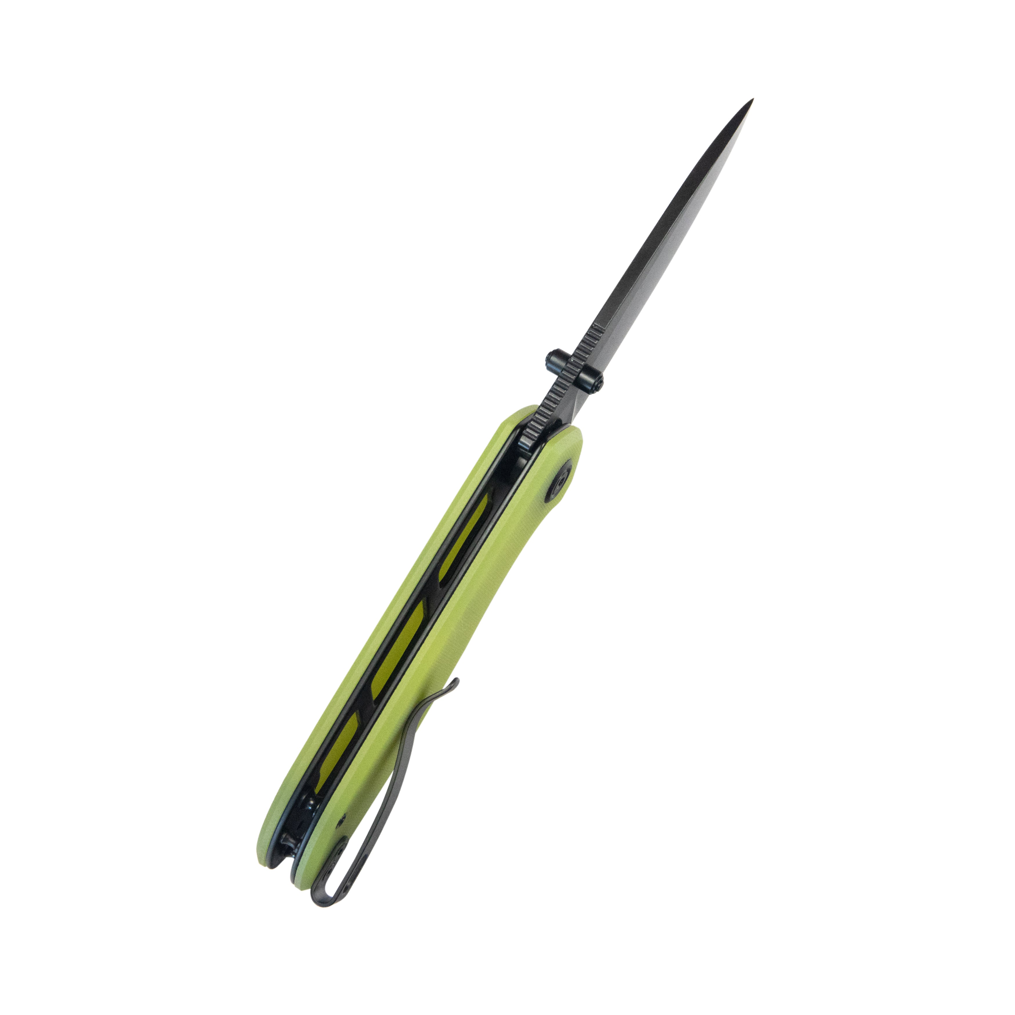 Belus Linerlock Black Translucent Yellow KU342G