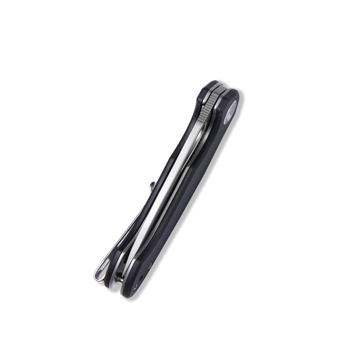 Kubey Dugu Liner Lock Folding Knife Black G10 Handle 2.91'' Beadblasted 14C28N Blade KU159C