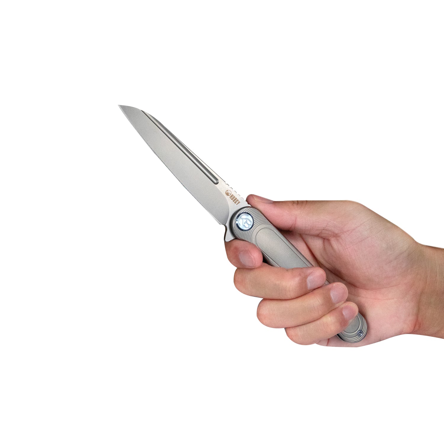 Dandy Frame Lock Gentlemans Pocket Folding Knife Original Ti Handle 3.94" Sandblasted S90V KB247C