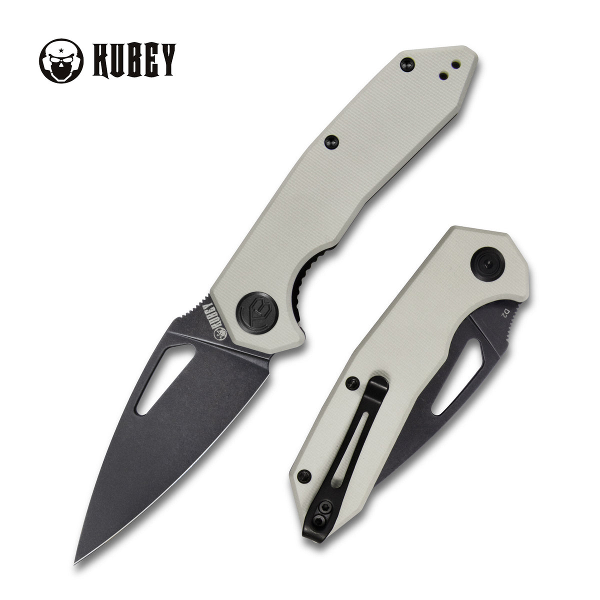 Coeus Linerlock Black White KU122F
