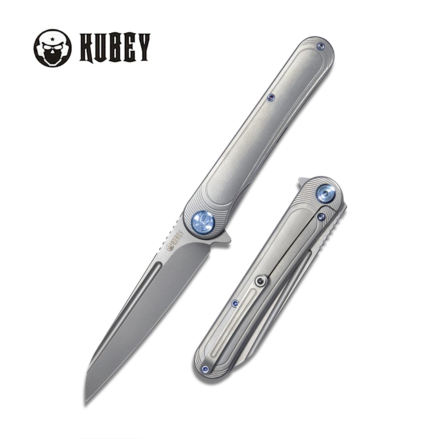 Dandy Frame Lock Gentlemans Pocket Folding Knife Original Ti Handle 3.94" Sandblasted S90V KB247C