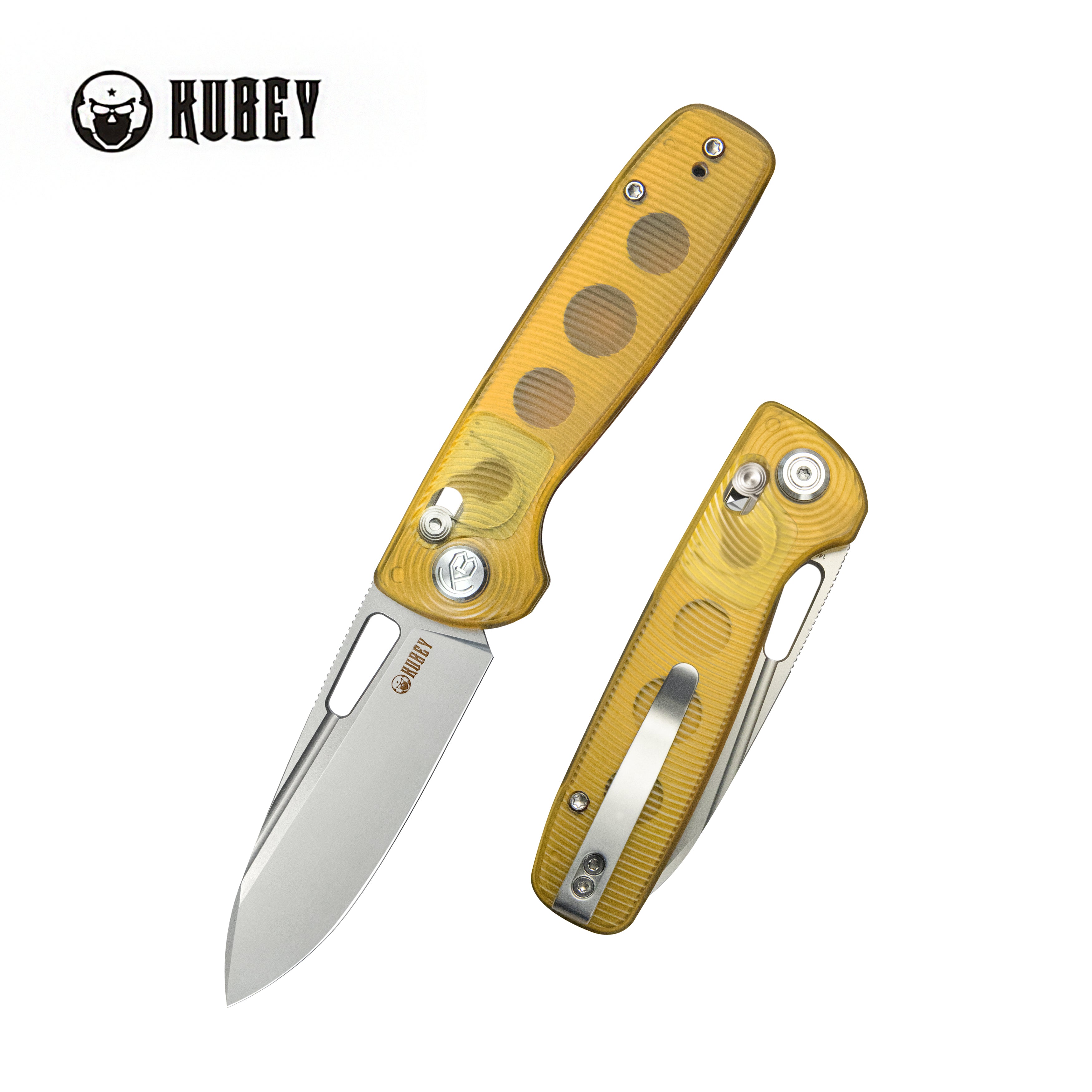 Bluff Axis lock Everyday Carry Folding Knife Ultem Handle Sandblast 14