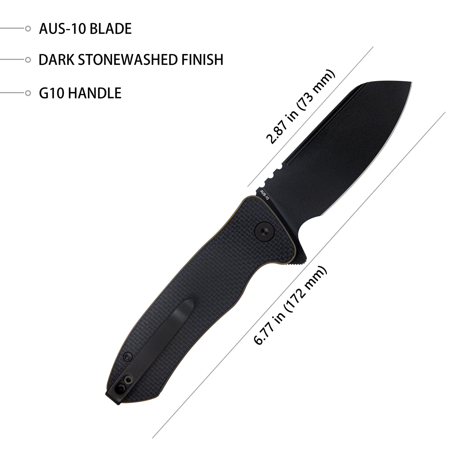 Creon Button Blackout KU336F