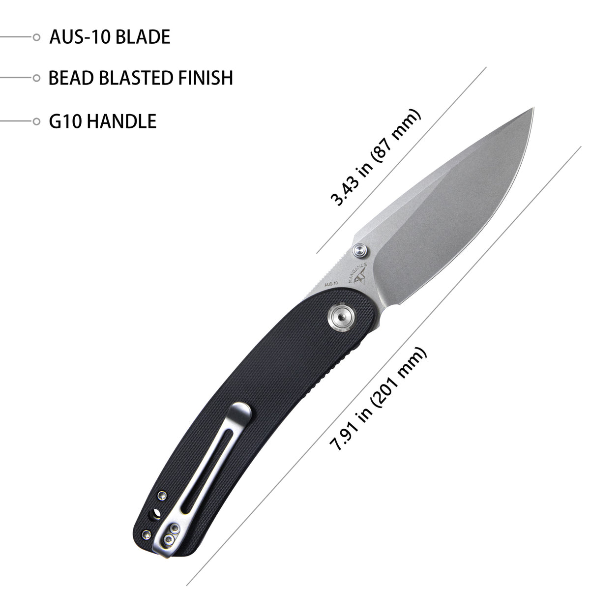 Momentum Linerlock Black KU344H