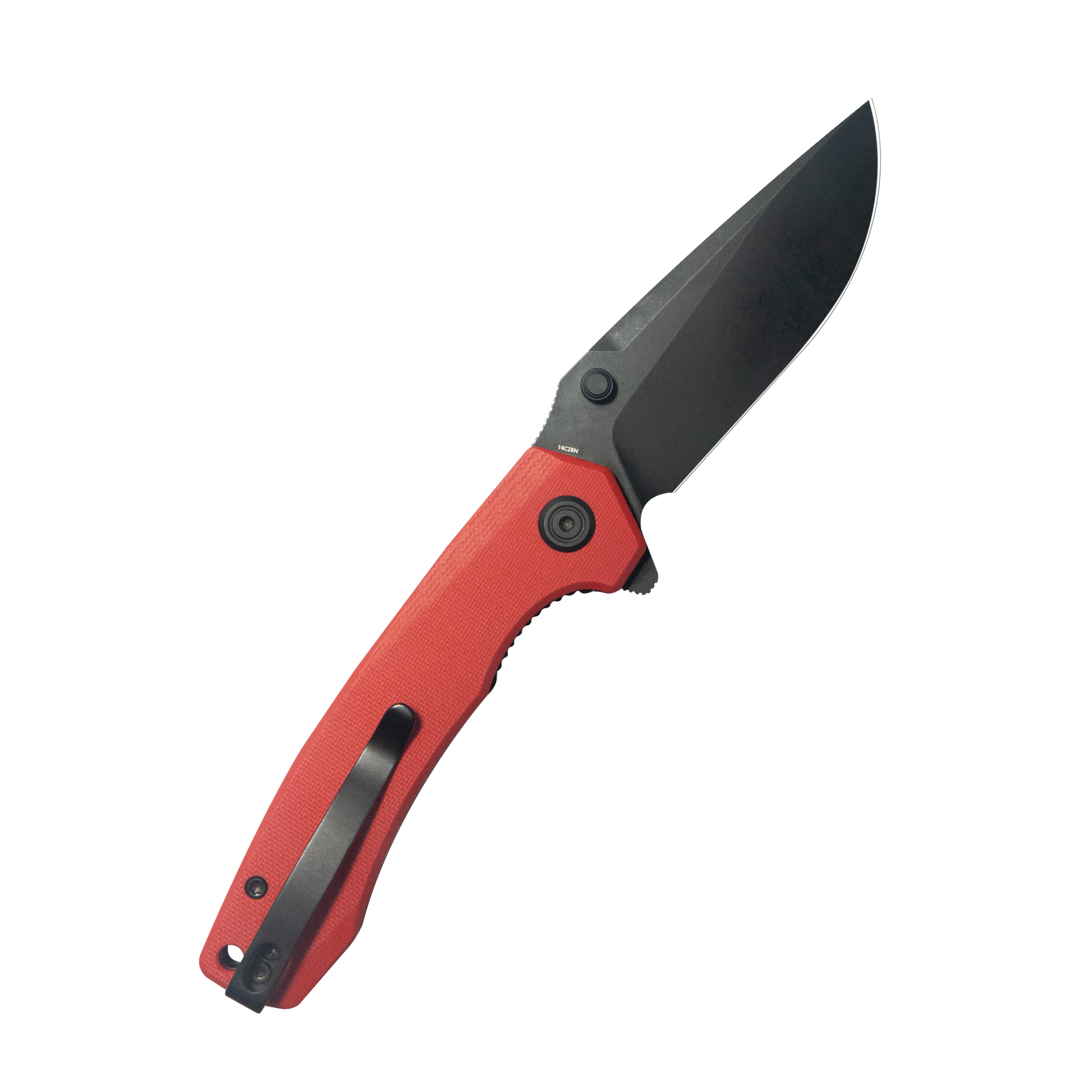 Calyce Thumbstud Linerlock Black Red KU901S