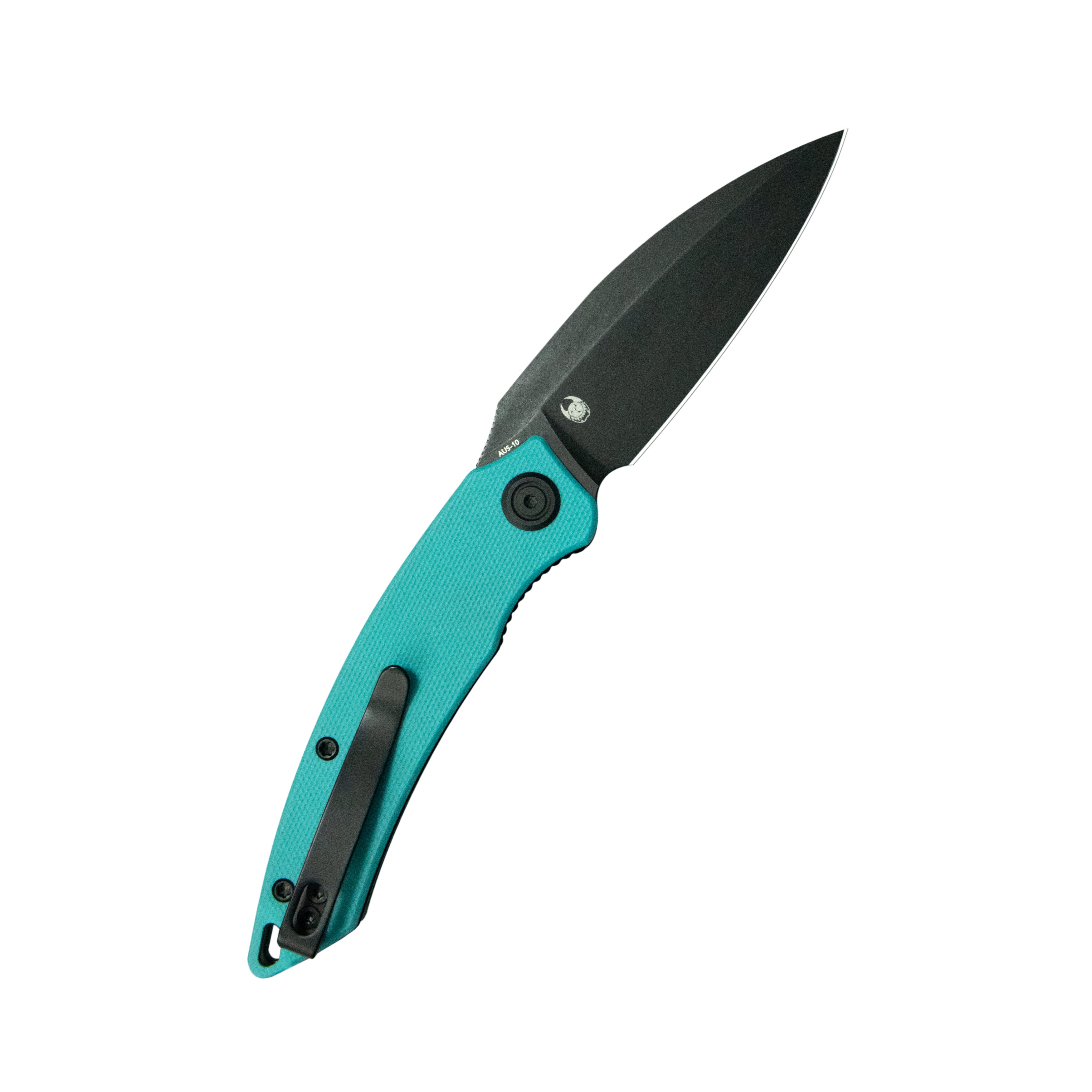 Leaf Linerlock Black Tiffany Blue KU333I