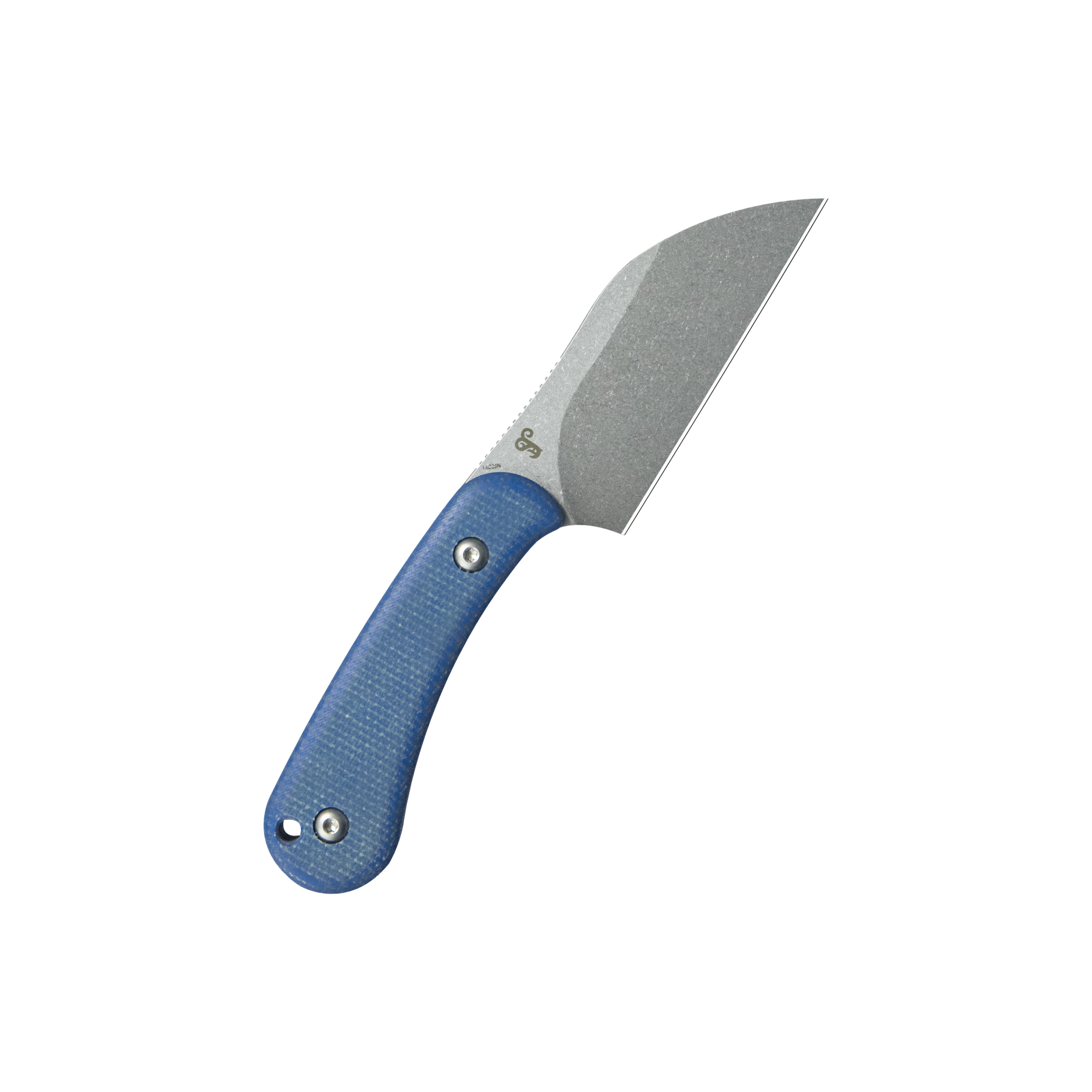 Rockhopper Fixed Blade Blue Micarta KU412C