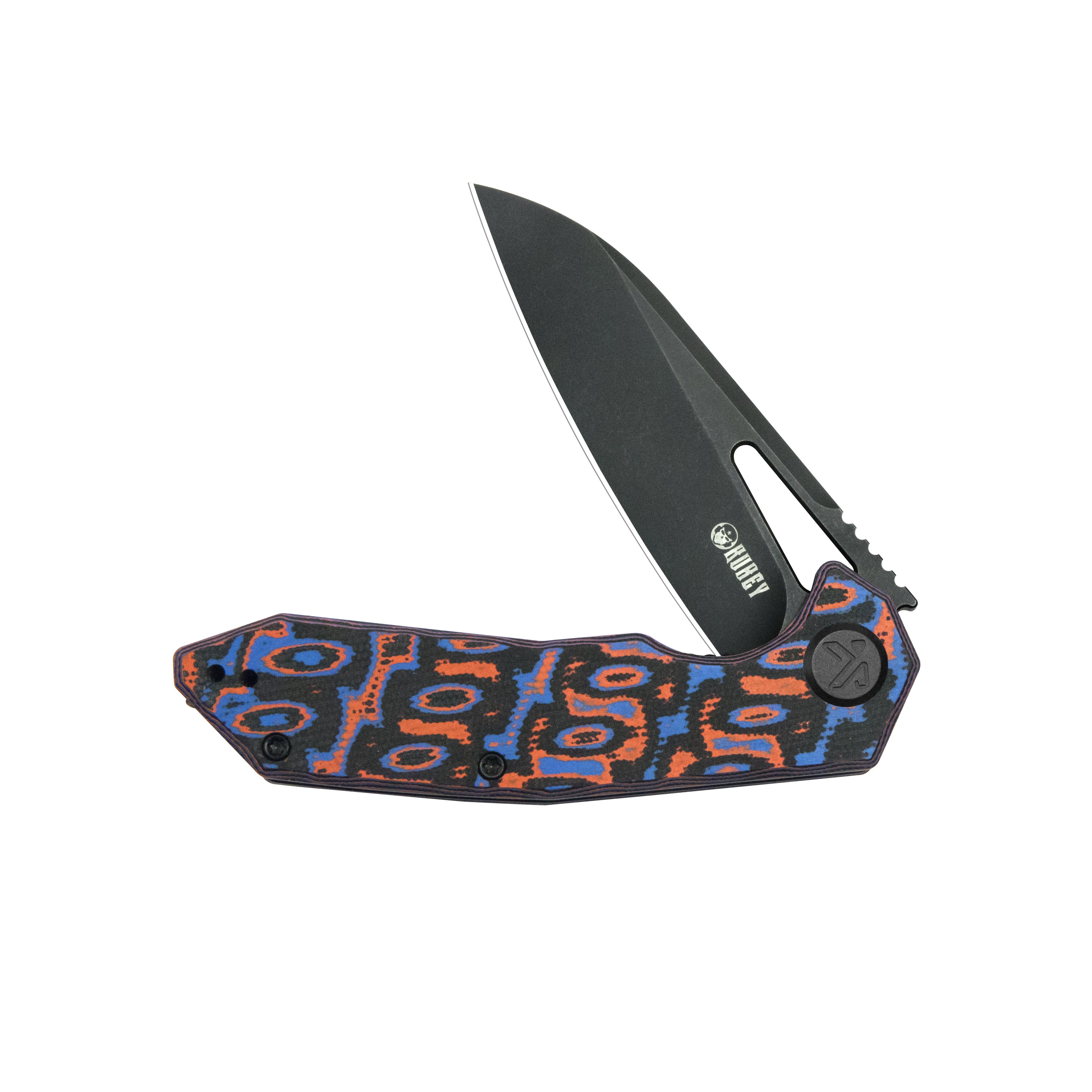 Vagrant Linerlock Black Nebula Micarta KU291-1B