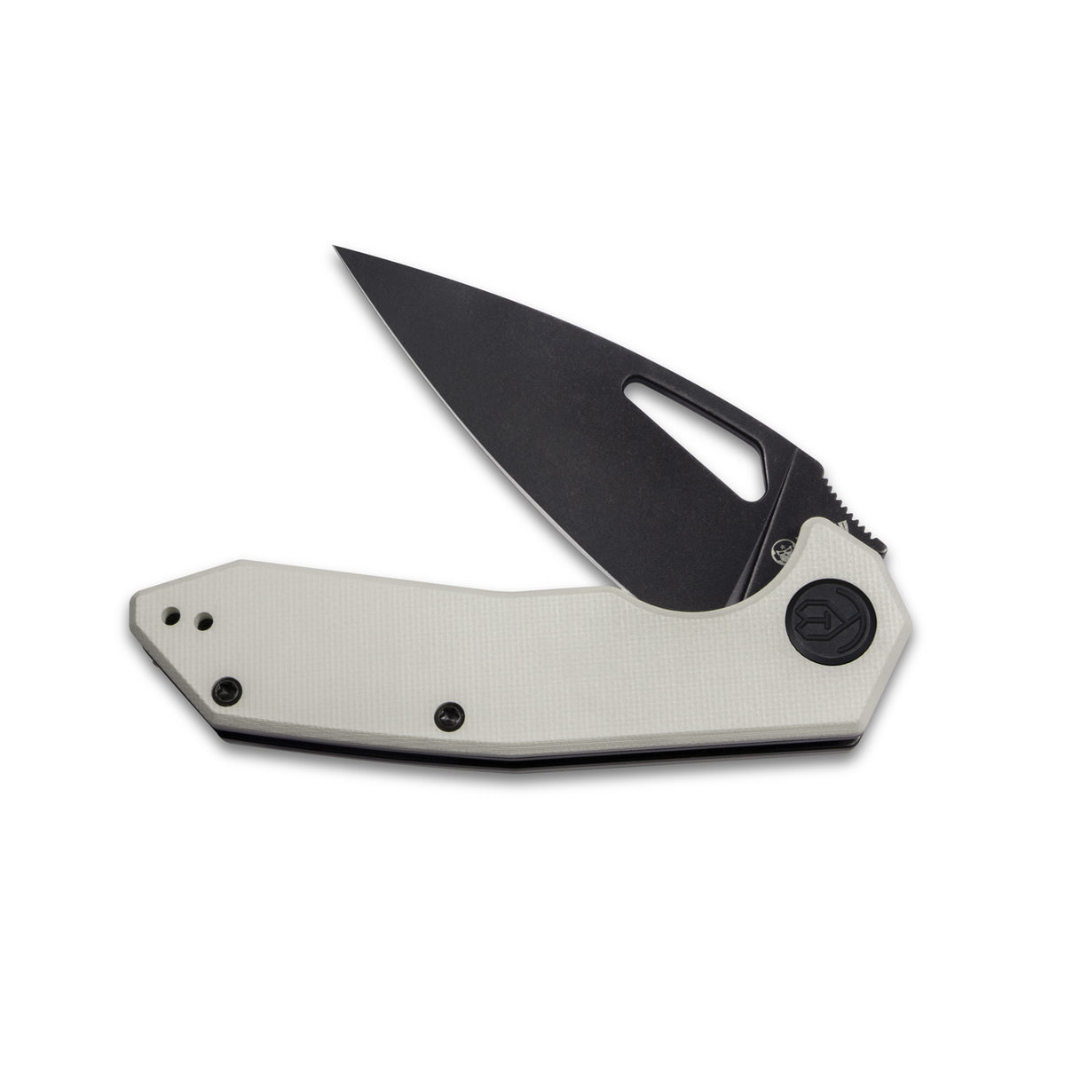 Coeus Linerlock Black White KU122F