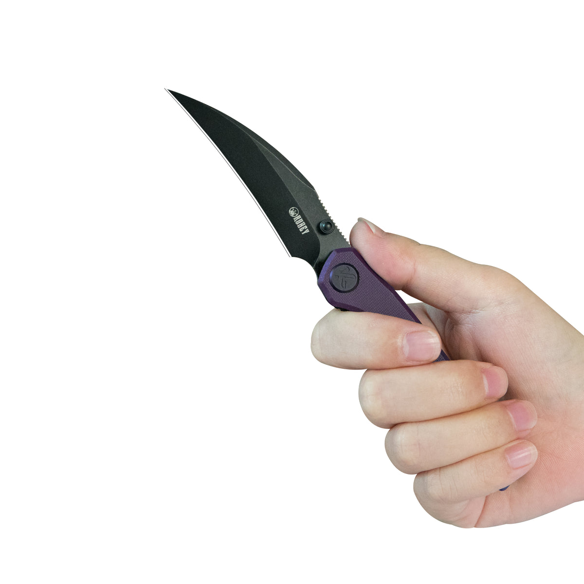 Harpy Liner Locking Black Purple KU414D