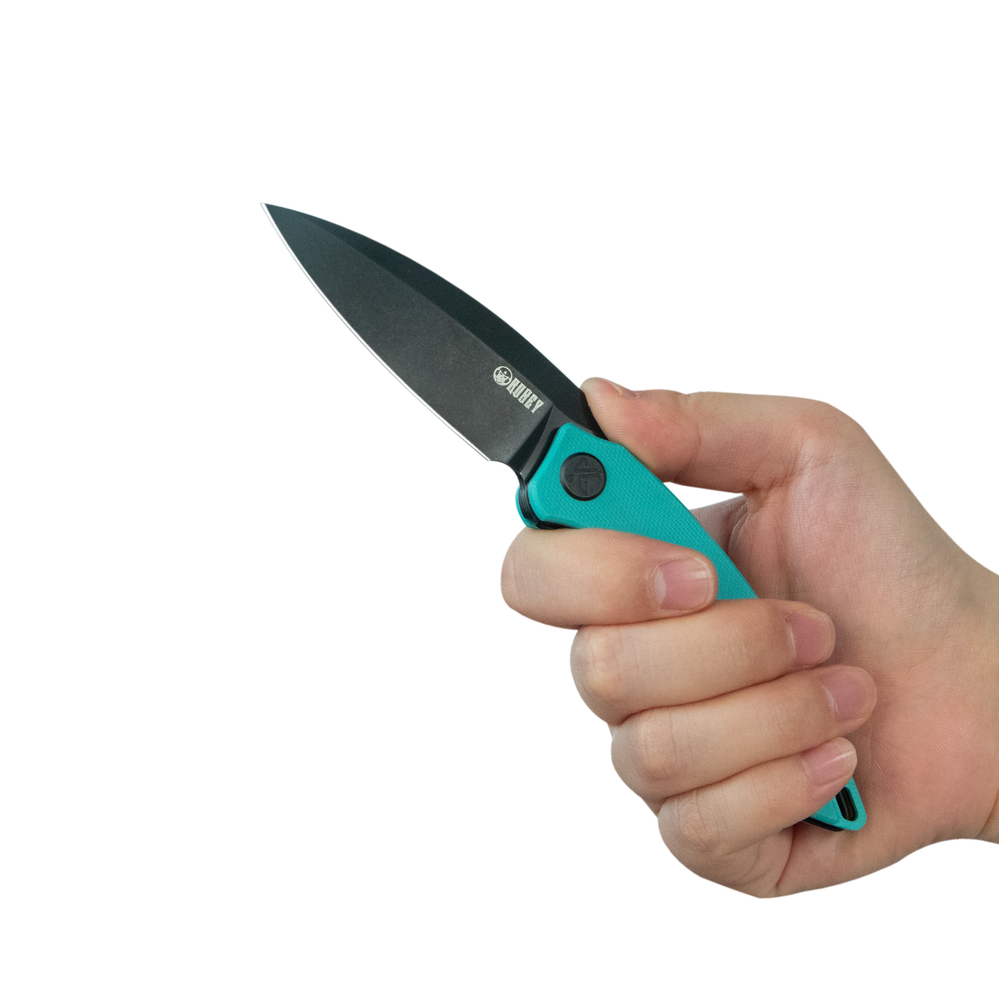 Leaf Linerlock Black Tiffany Blue KU333I