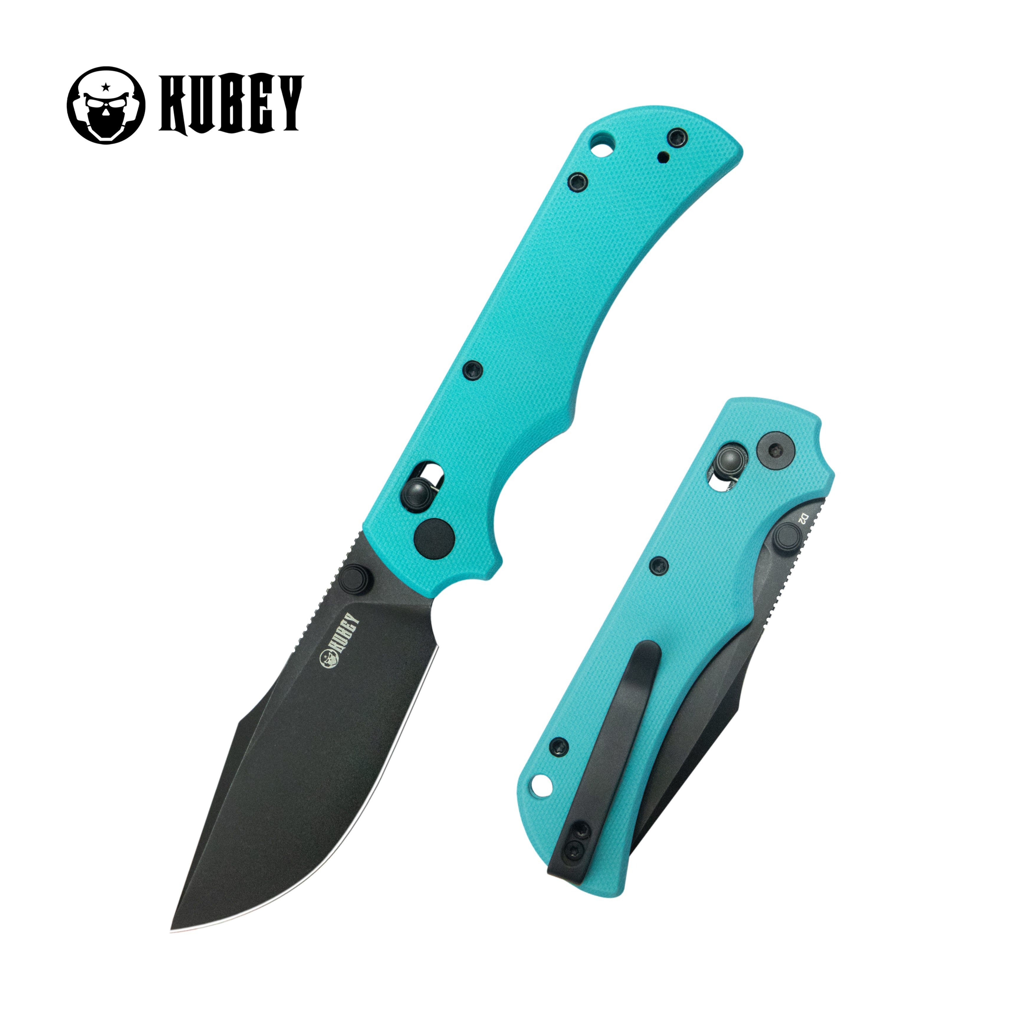 Iguana Crossbar Lock Black Tiffany Blue KU503C