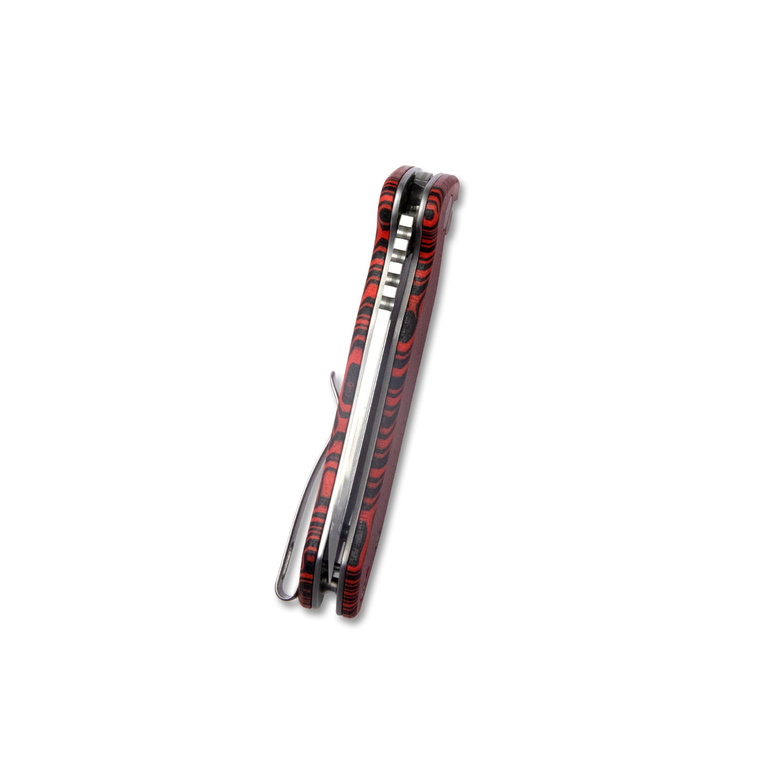 Creon Button Damascus Red Black KU336B