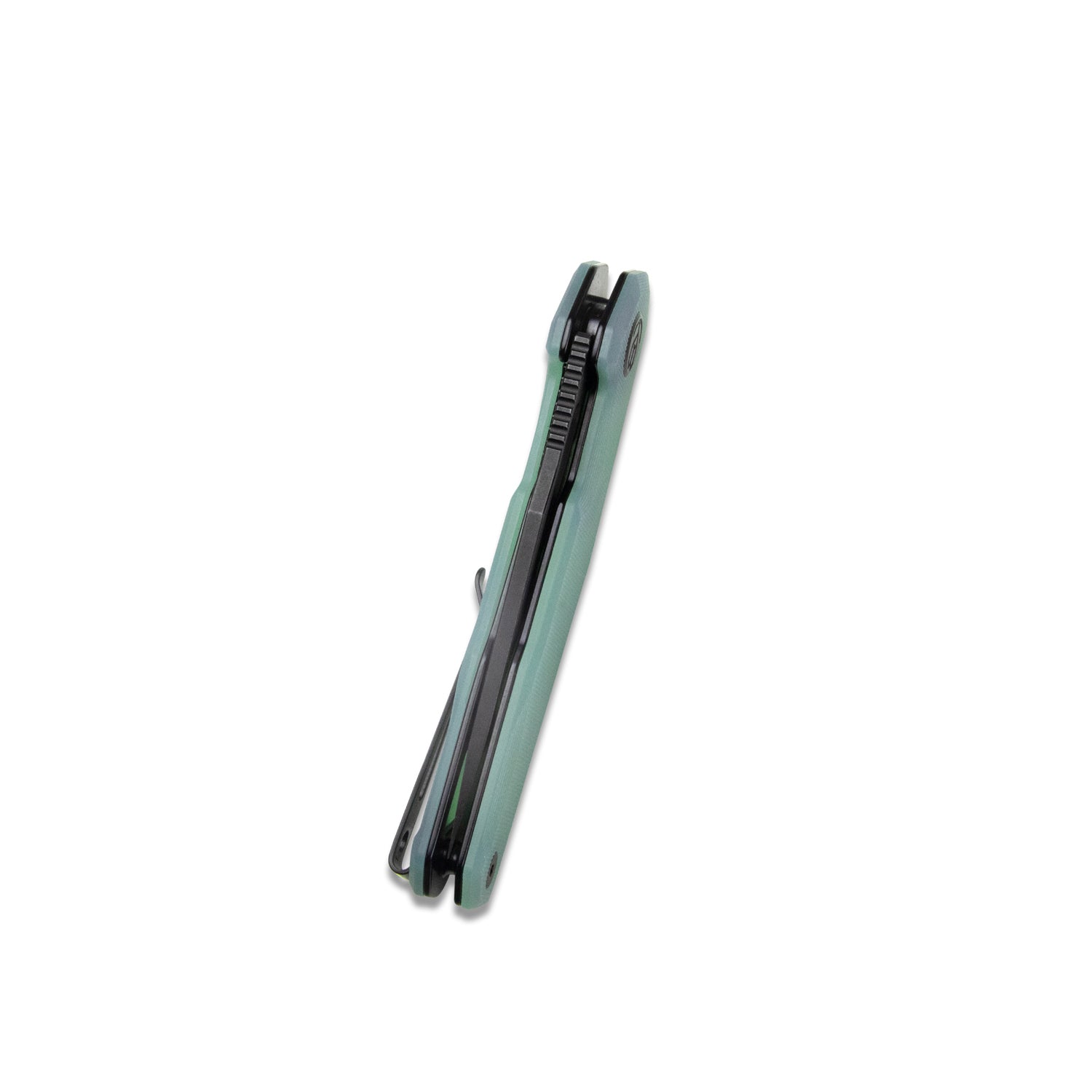 Kubey Carve Liner Lock Tactical Folding Knife Jade G10 Handle 3.27'' AUS-10 KB237F