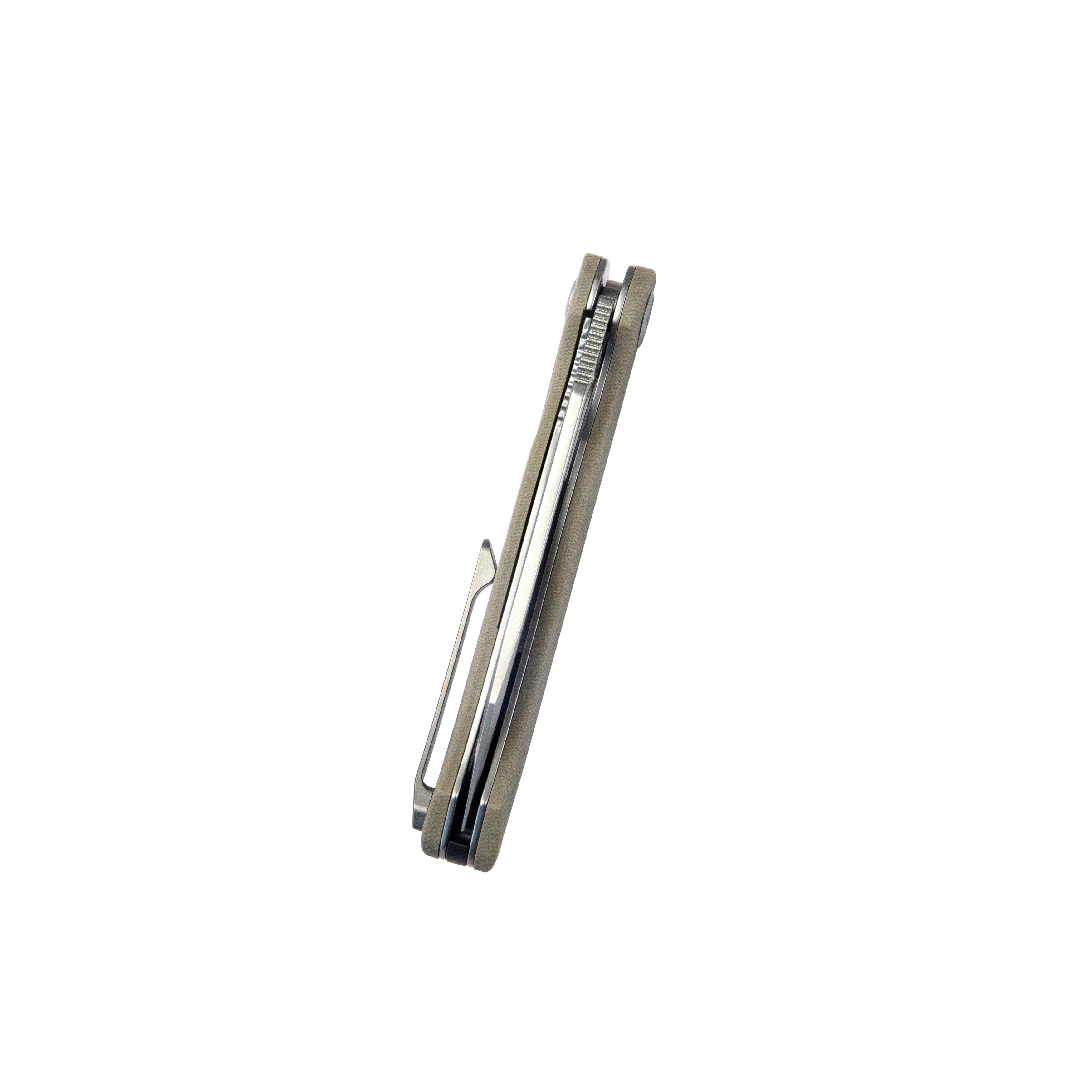 Drake Liner Lock Folding Knife Tan G10 Handle 3.74'' Beadblasted AUS-10 KU239J