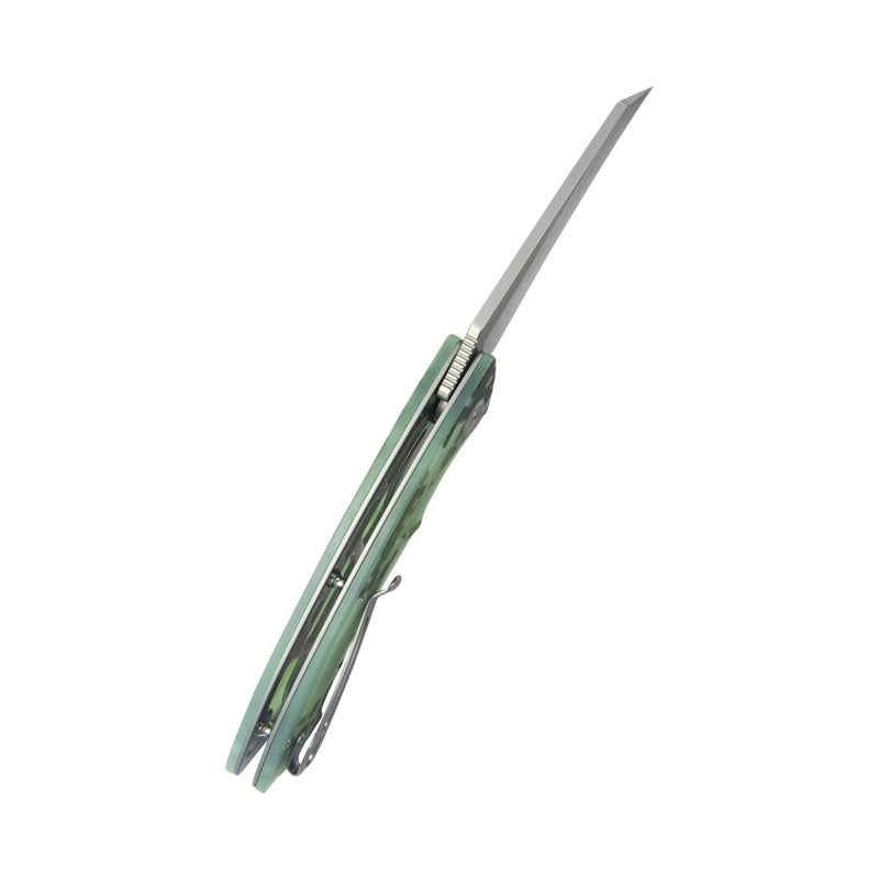 Anteater Liner Lock Folding Knife Camo G10 Handle 3.42" Sandblast 14C28N KU212J