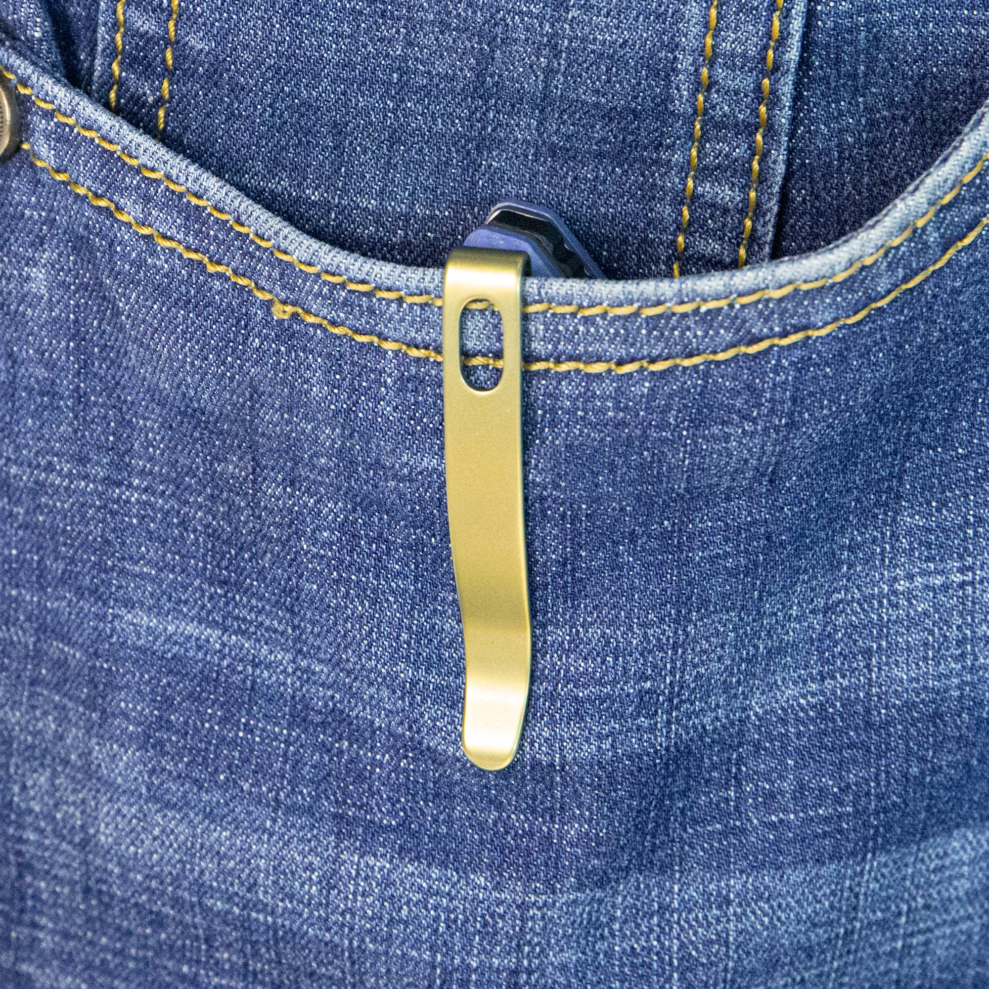 Kubey Vagrant Liner Lock Folding Knife Blue Micarta Handle 3.1" Sandblast M390 KB291U