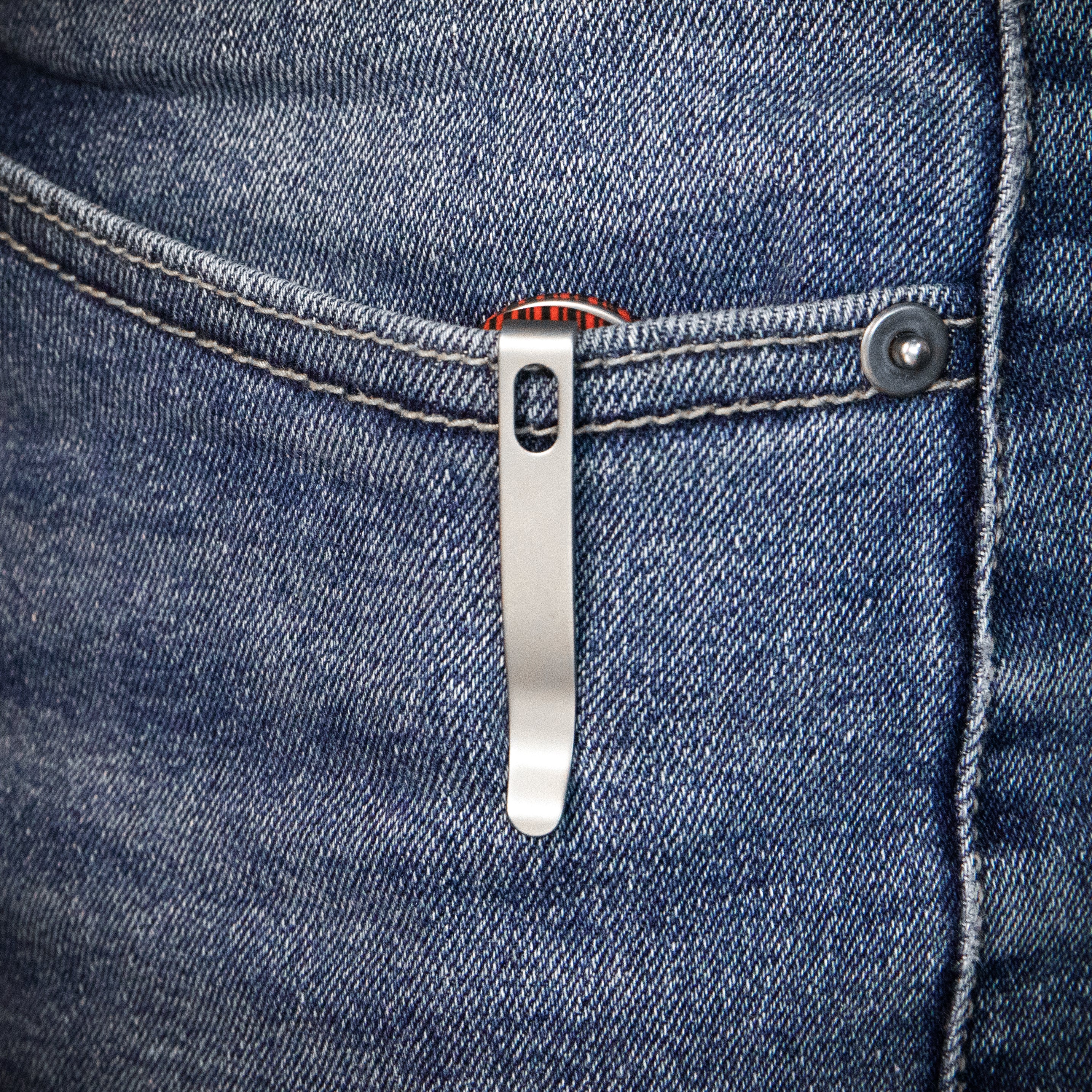 NEO Outdoor Folding Pocket Knife Red black Damascus G10 Handle 3.43" Beadblast AUS-10 KU371E