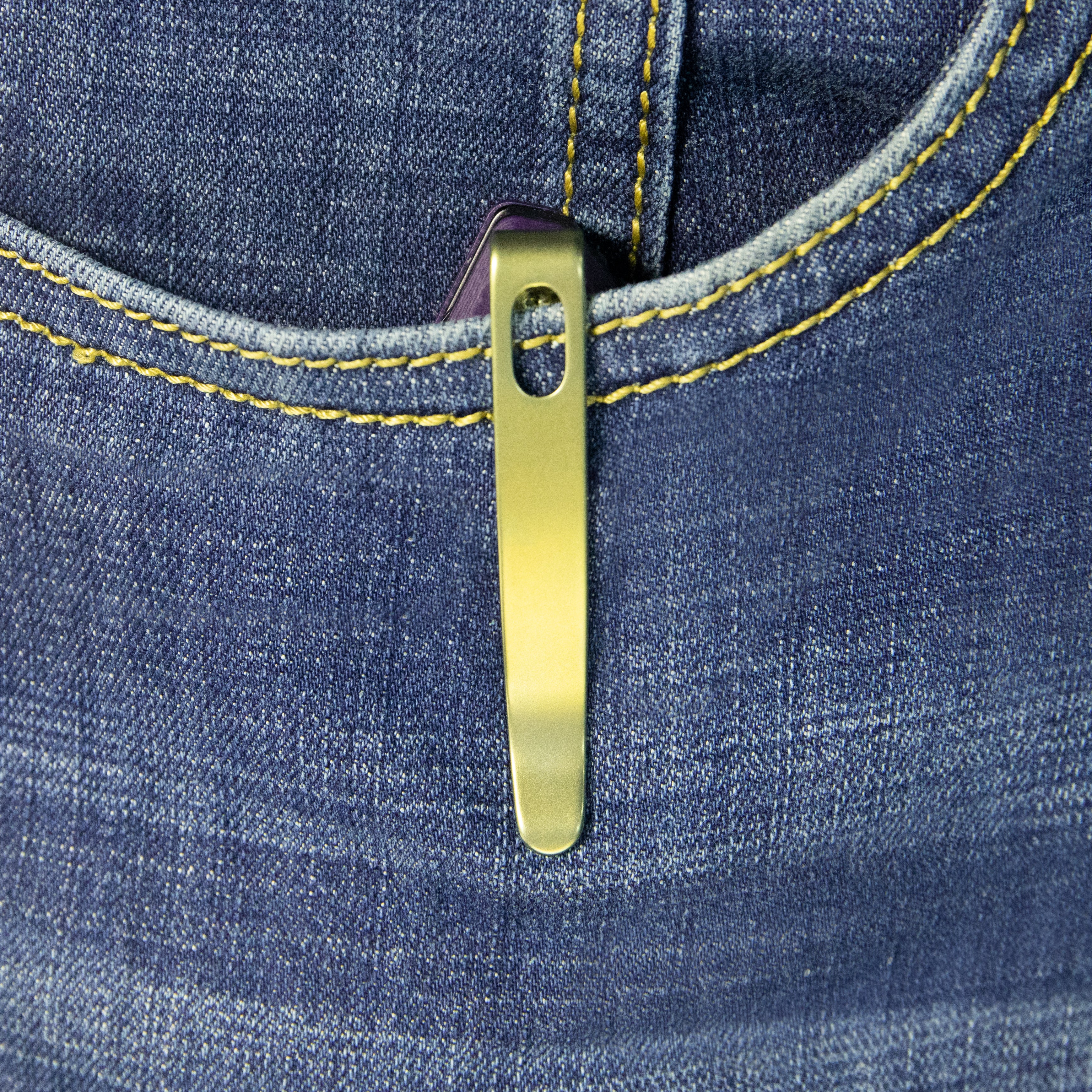 Kubey Vagrant Liner Lock EDC Folding Knife Purple G10 Handle 3.15 inch Blackwash M390 KB291W