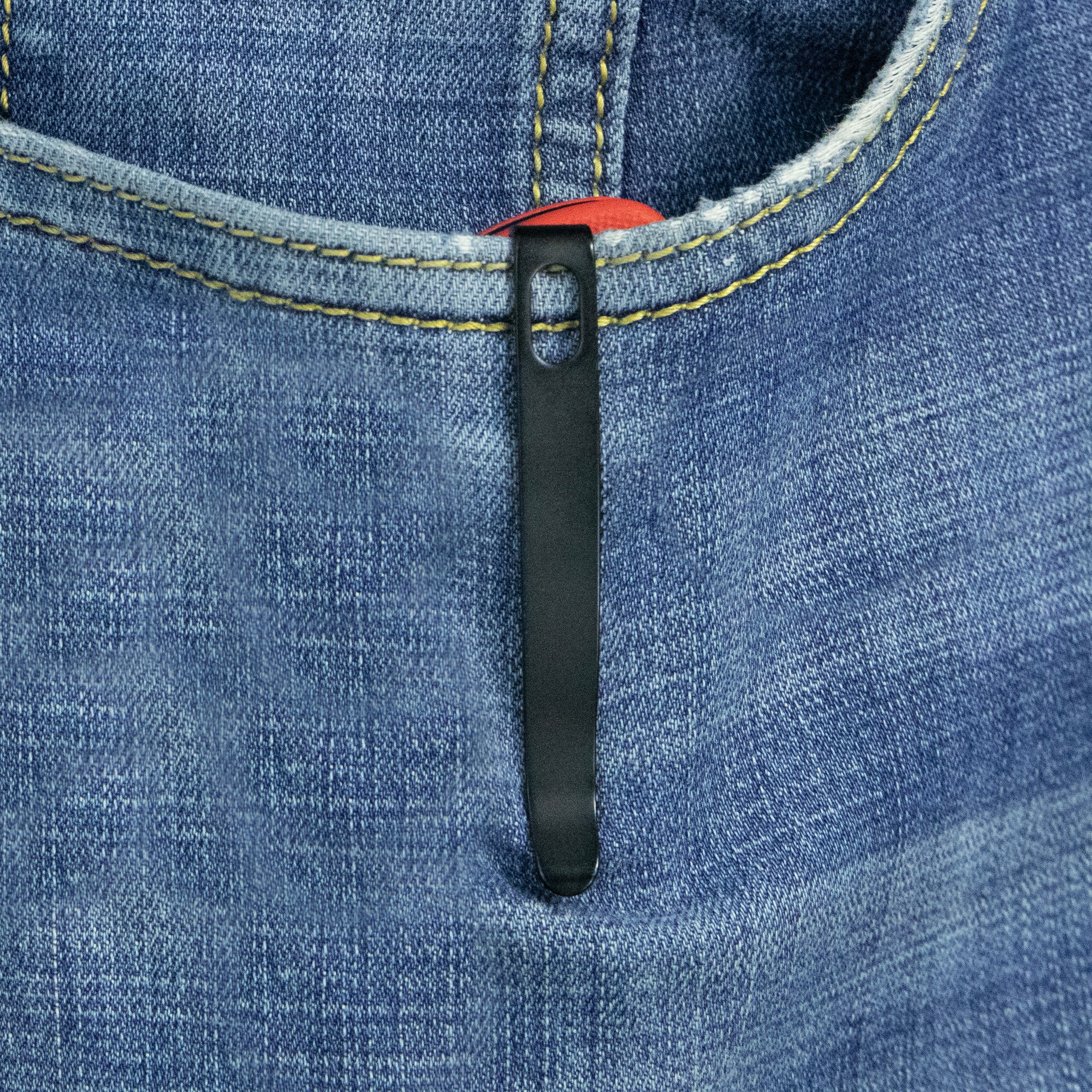 Kubey Momentum Liner Lock Folding Knife Red G10 Handle 3.43" Blackwash D2 KU344P