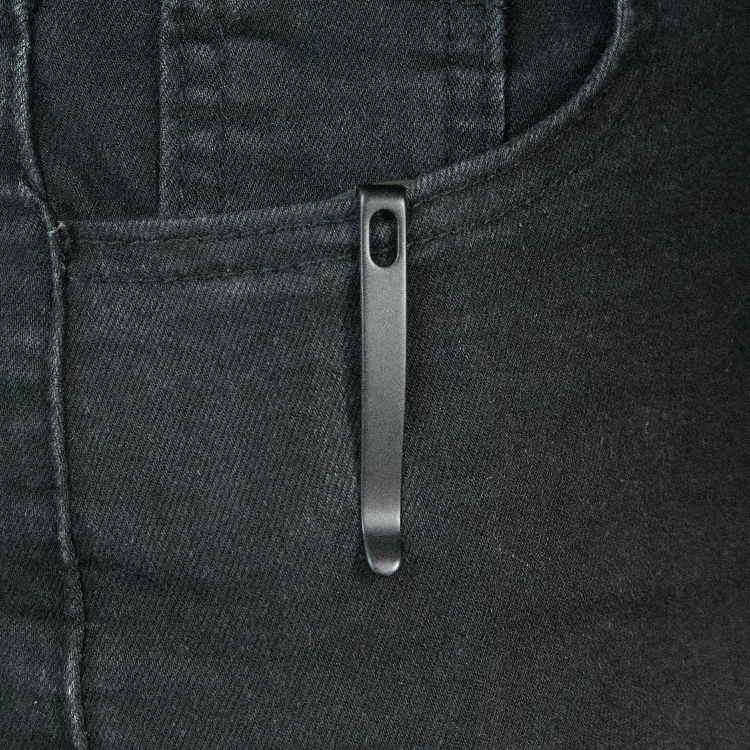 Kubey Tityus Liner Lock Flipper Folding Knife Ultem Handle 3.39" Blackwash 14C28N KU322S