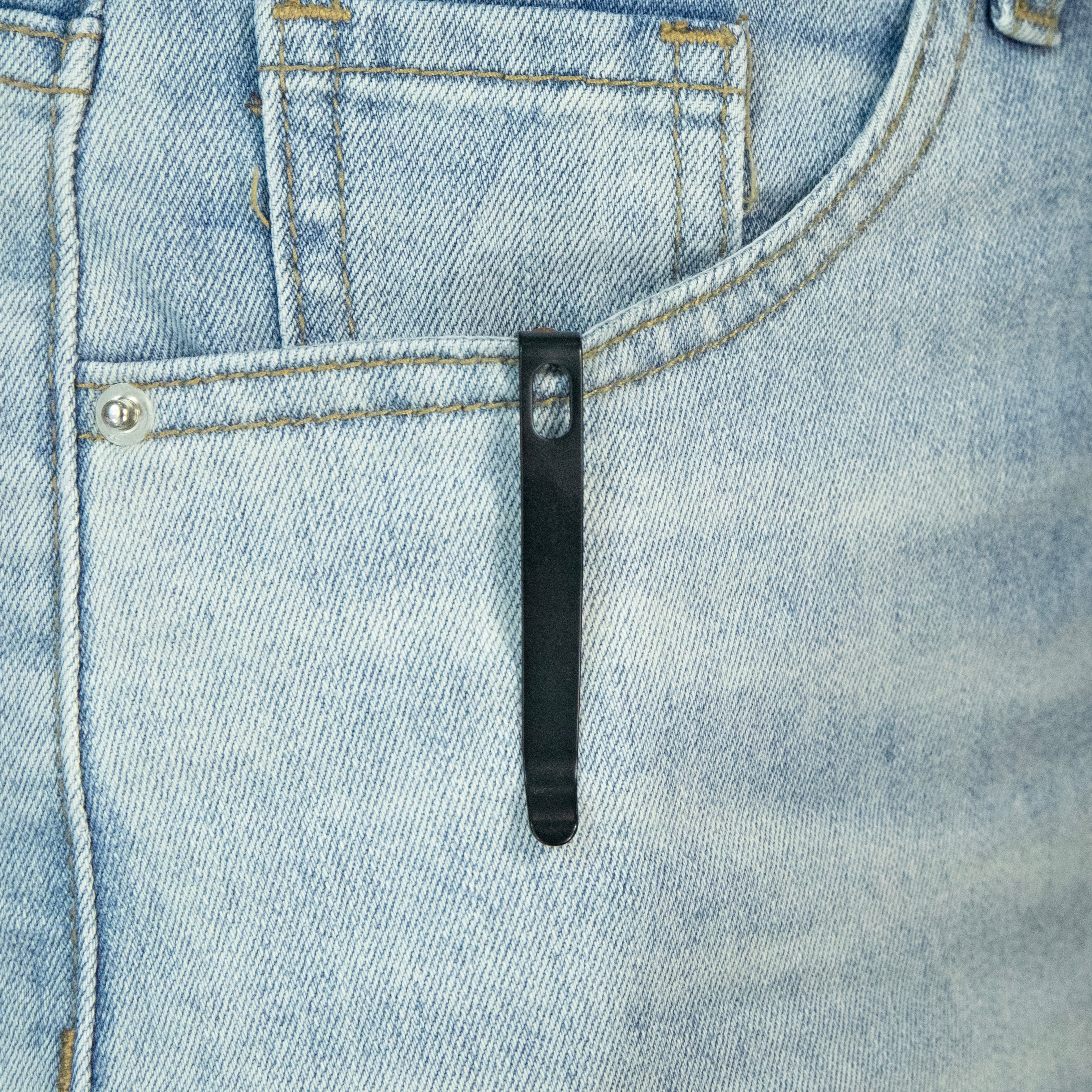 Merced Folding Knife 3.46" Blackwash 14c28n Blade With Durable Translucent Yellow Handle Reliable Tactical Pocket Knife KU345Q