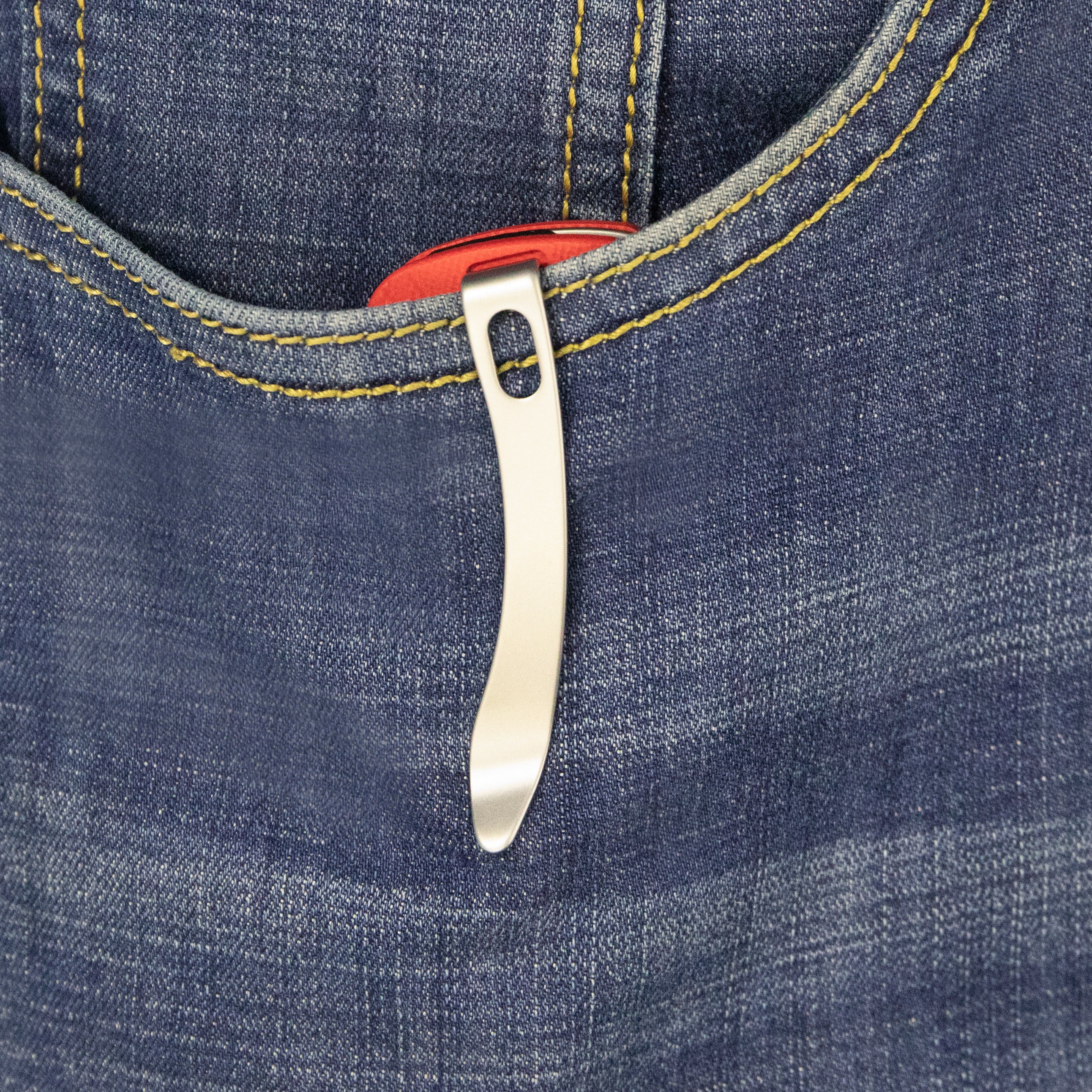 Kubey Scimitar Tanto Liner Lock Hunting Folding Knife Red G10 Handle 3.46" Beadblast 14C28N KU175E