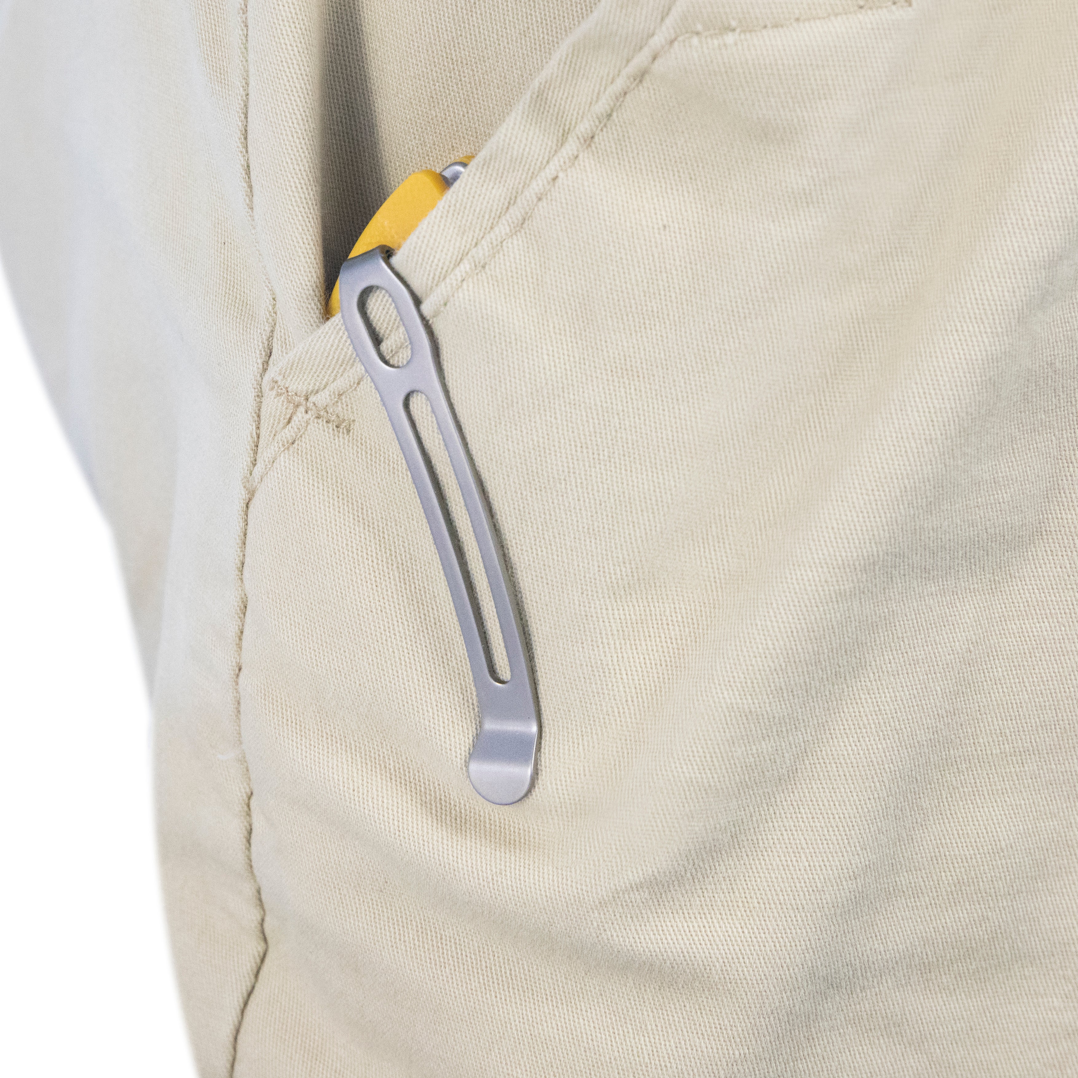 Kubey Anteater Liner Lock Folding Knife Yellow G10 Handle 3.42" Sandblast 14C28N Blade KU212K