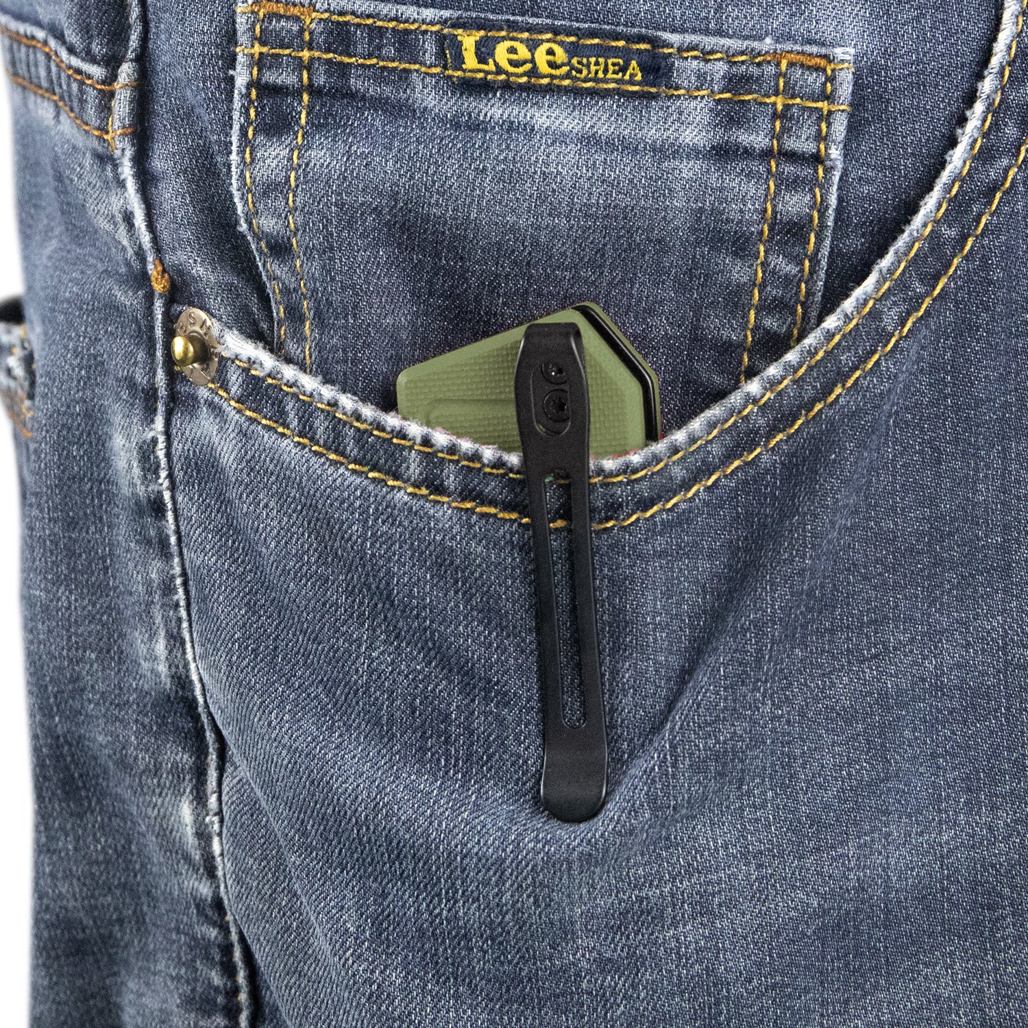 Avenger Linerlock Black Green KU104F