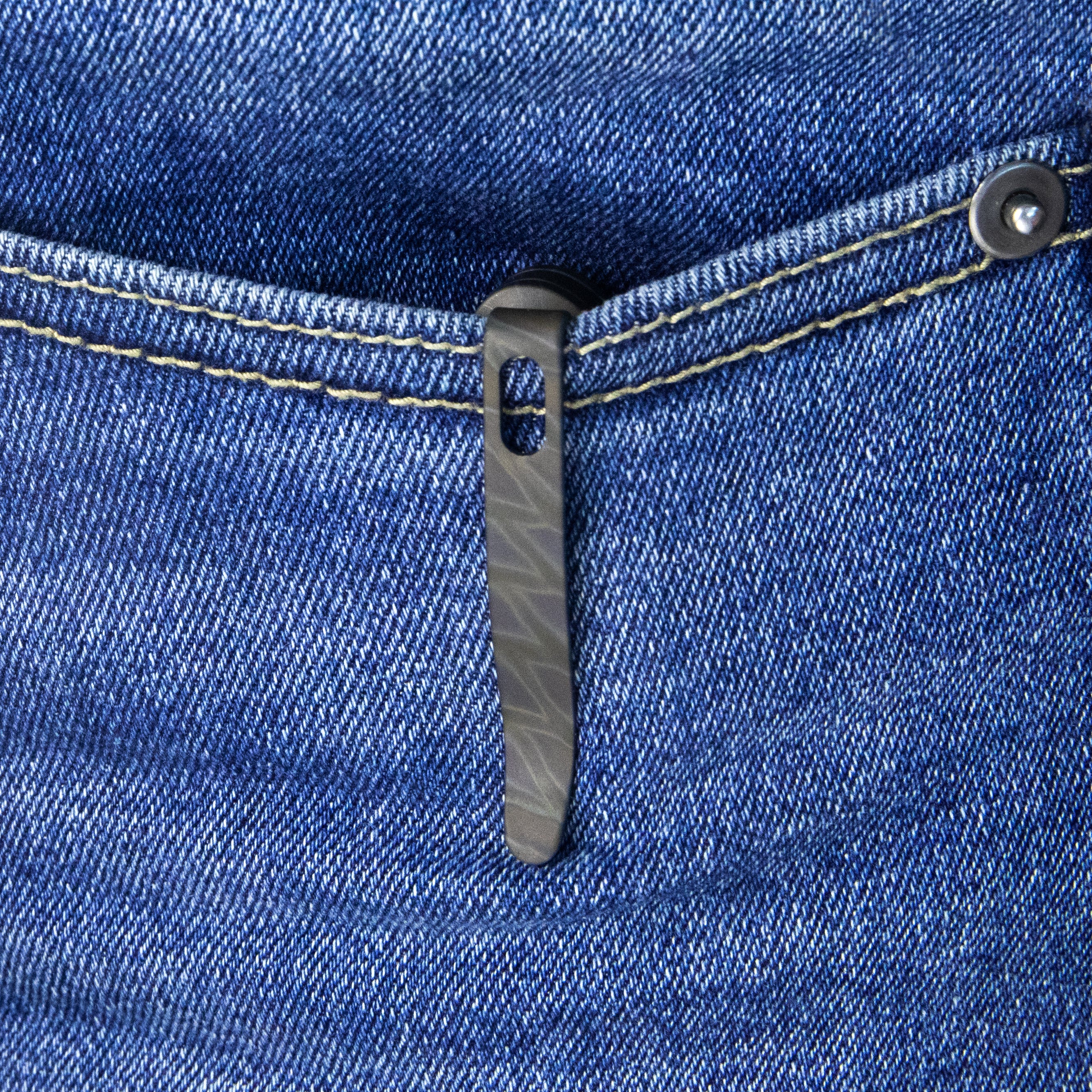 Ruckus Liner Lock Folding Knife Flame Ti Handle 3.31" Bead Blasted CPM 20CV KB314P