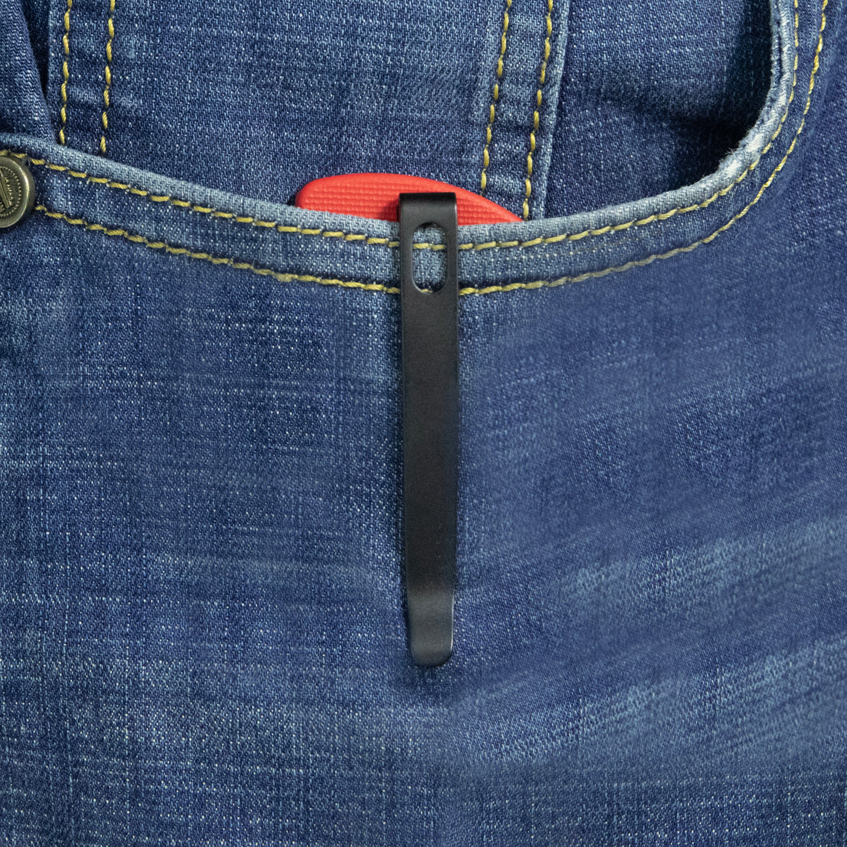 Kubey Gurkha EDC Folding Knife Red G-10 Handle 3.50" Blackwash Sandvik 14C28N Blade Knife KU397E