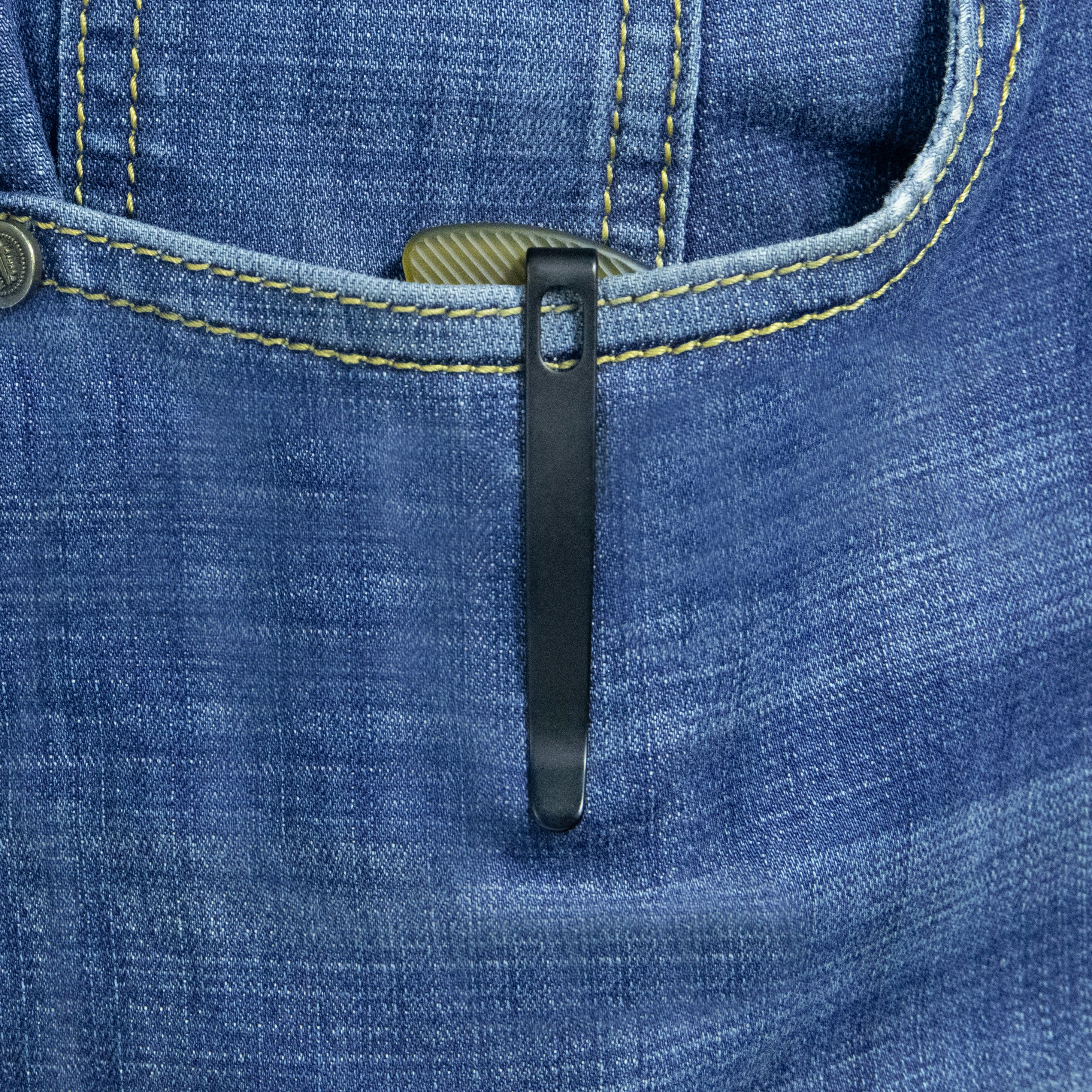 Kubey Gurkha EDC Folding Knife Ultem Handle 3.50" Blackwash Sandvik 14C28N Blade Knife KU397D