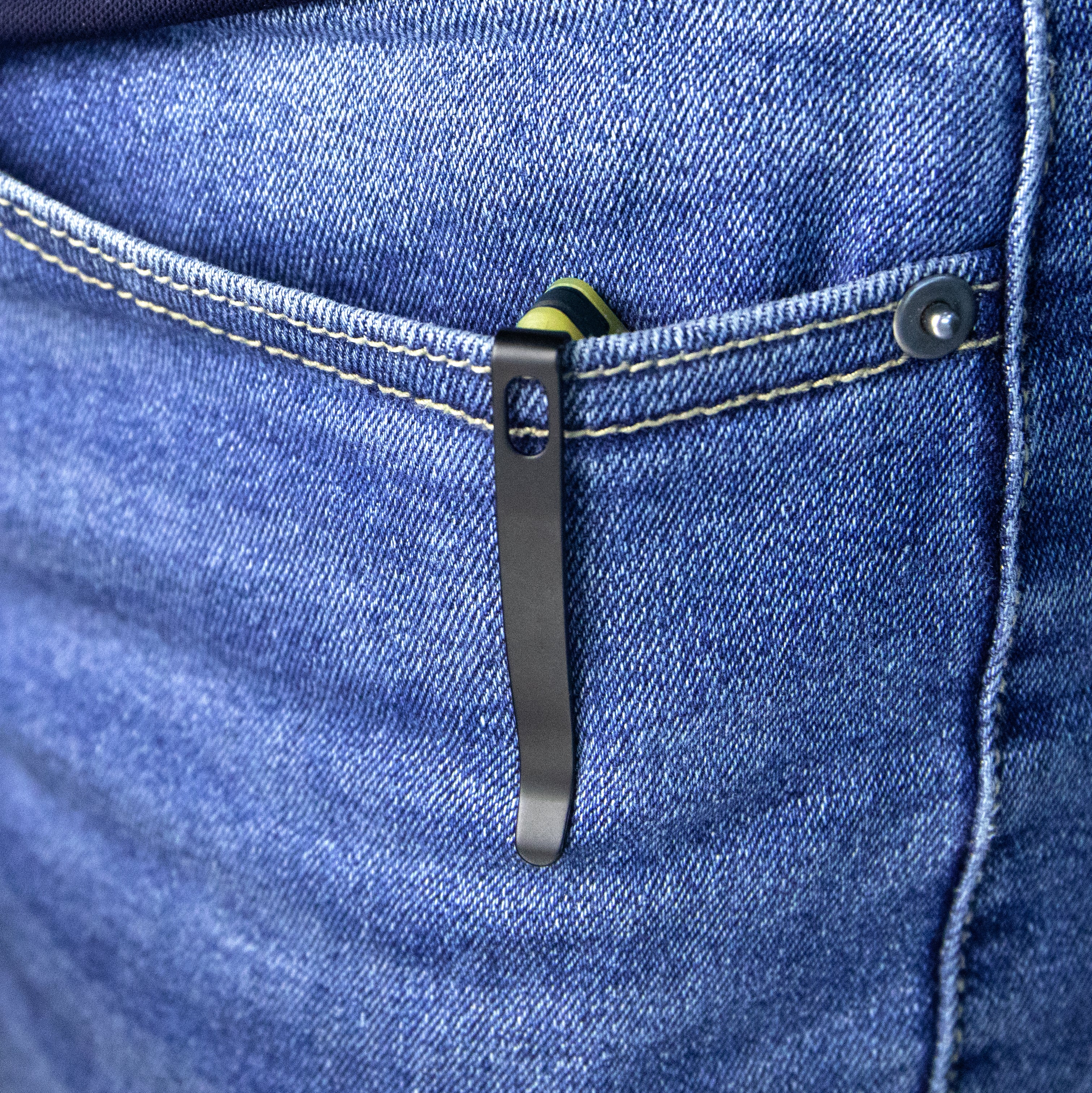 Merced Folding Knife 3.46" Blackwash AUS-10 Blade With Durable Translucent Yellow G10 Handle Reliable Tactical Pocket Knife KU345C