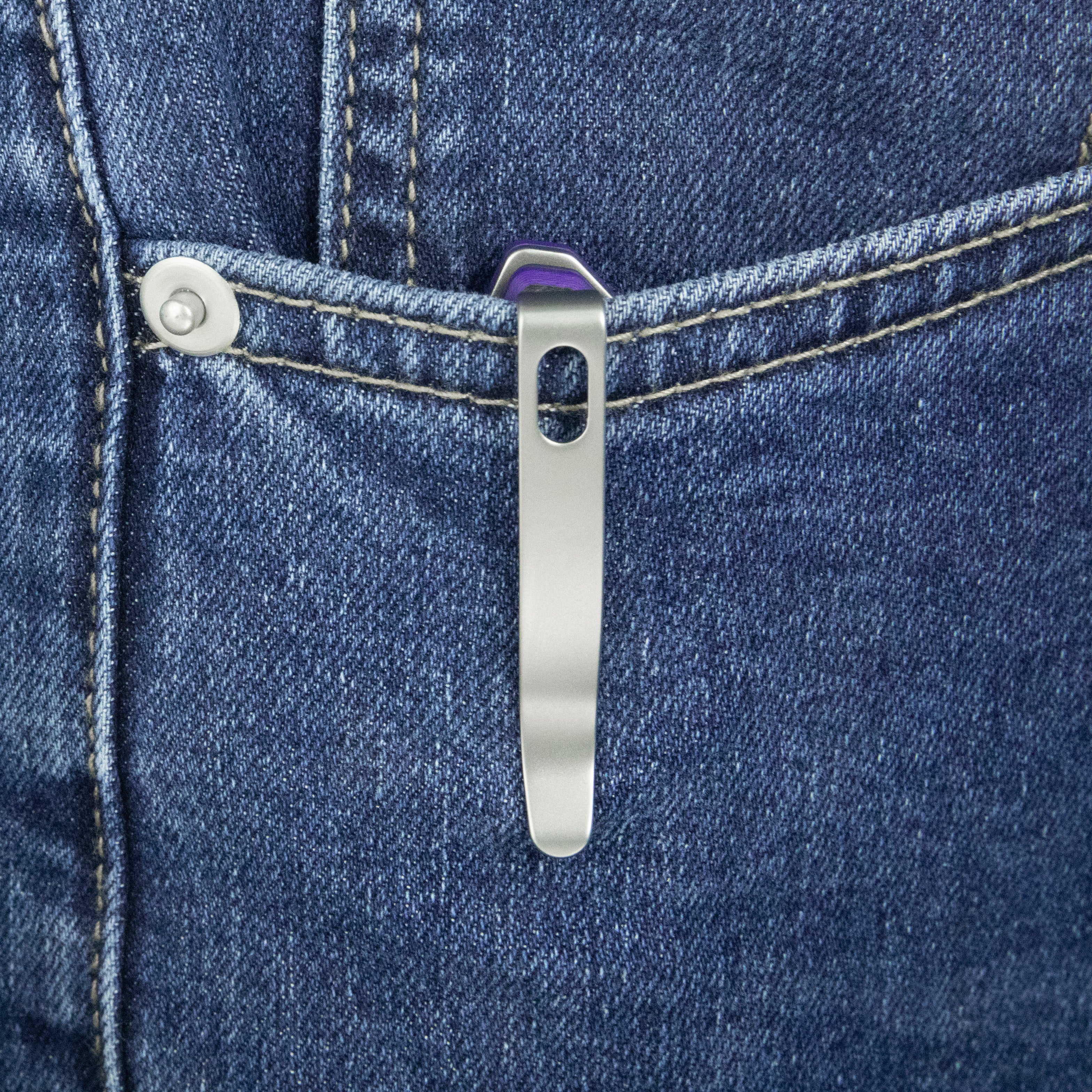 Kubey Coeus Liner Lock Thumb Open Folding Knife Black-purple G-10 Handle Kitchen knives 3.11" Beadblast 14C28N KU122R