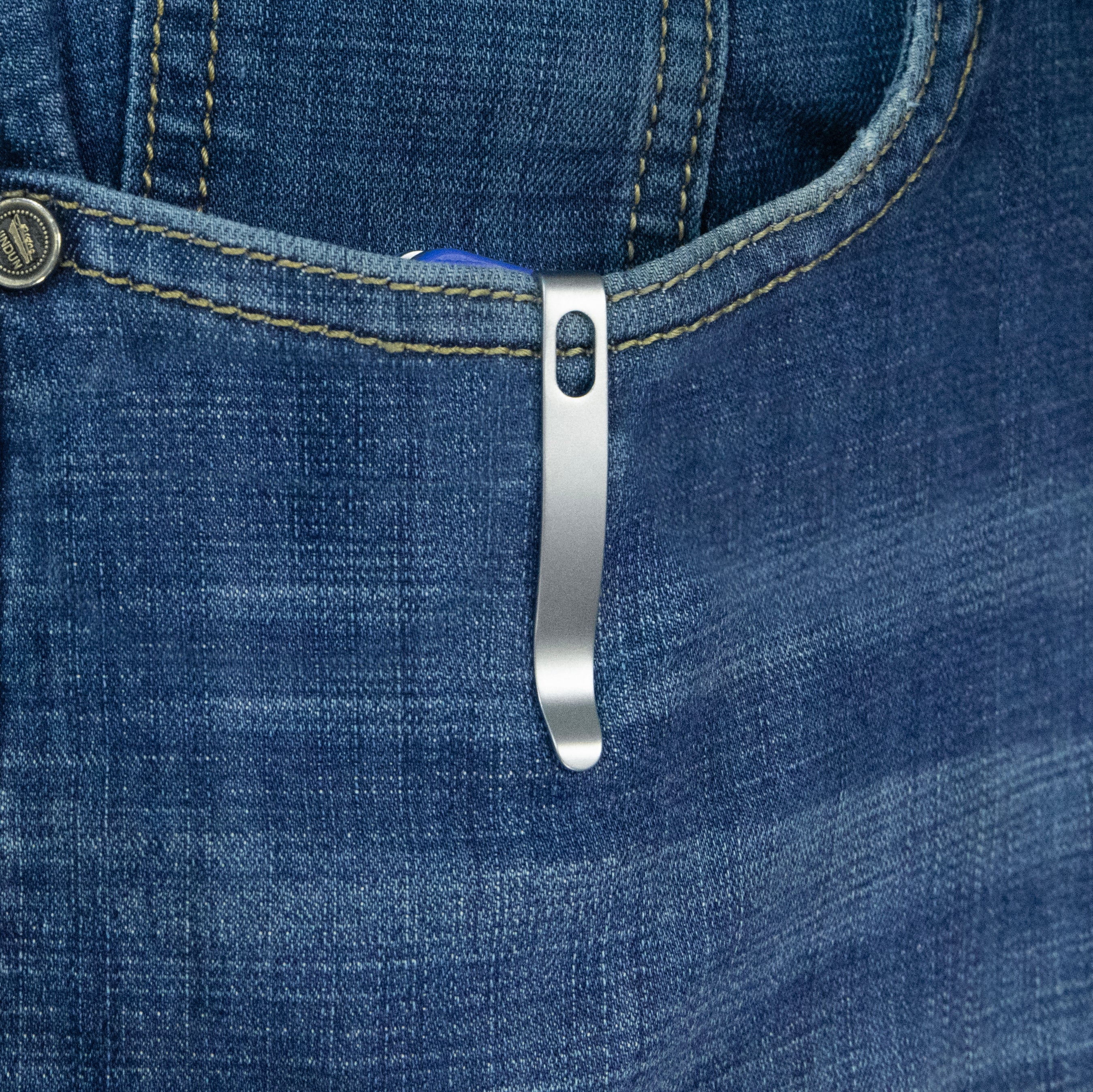 Kubey Karaji Liner Lock Dual Thumb Studs Open Folding Pocket Knife Blue G-10 Handle 2.56" Beadblast 14C28N KU180R