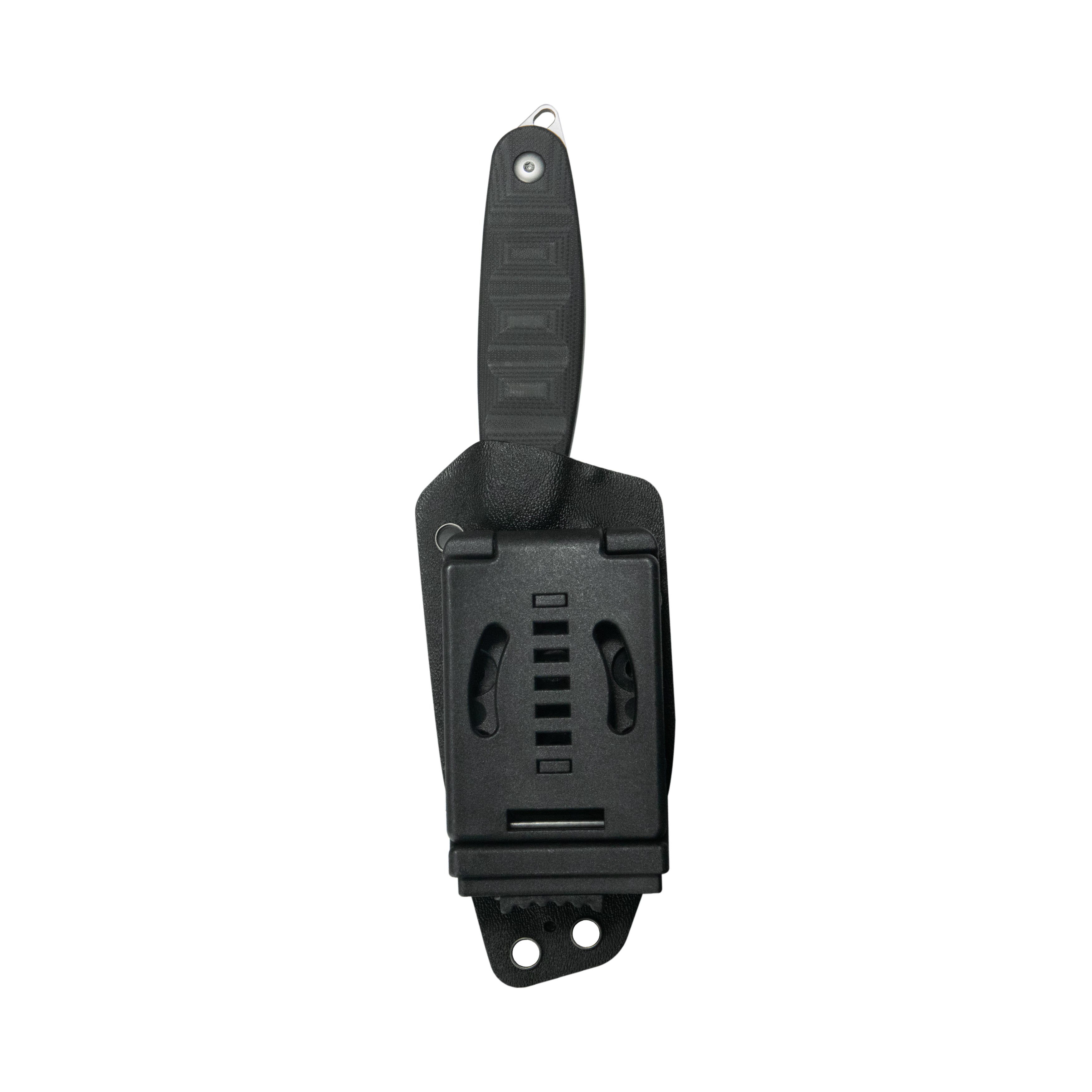 Kubey Civet Fixed Blade Knife Black G-10 Handle 3.74" Beadblast 14C28N Blade KU425A