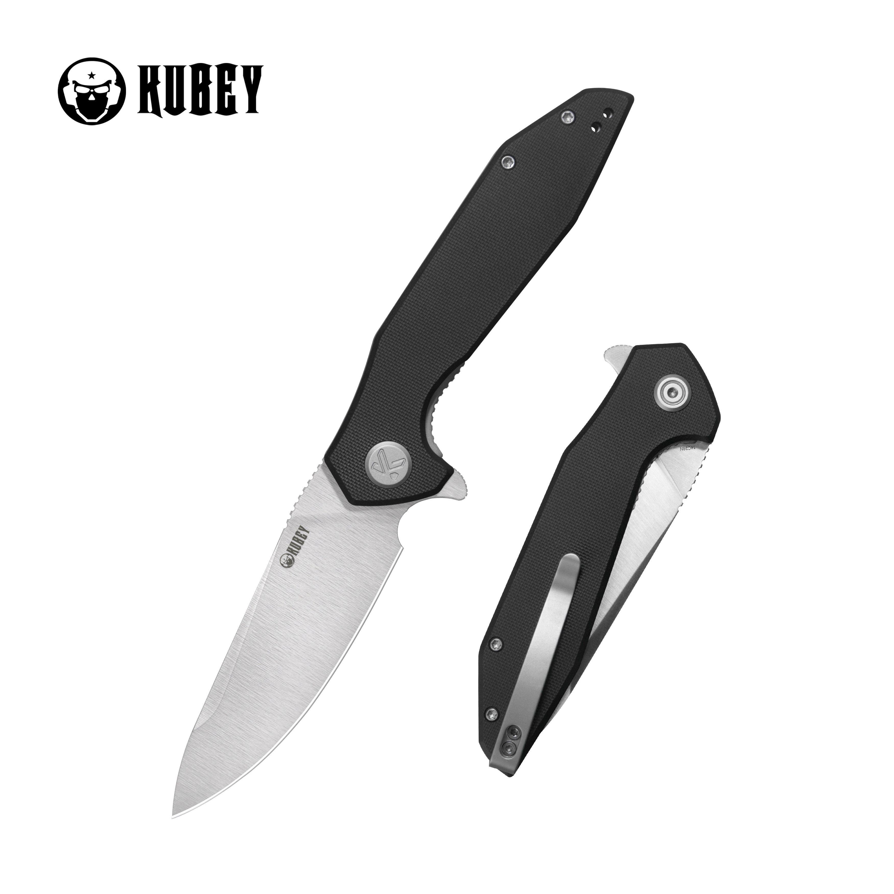 Samurai Fusion NOVA 2BA
サムライ フュージョン ノヴァ Kubey Nova Liner Lock Flipper Folding Pocket Knife Black G10