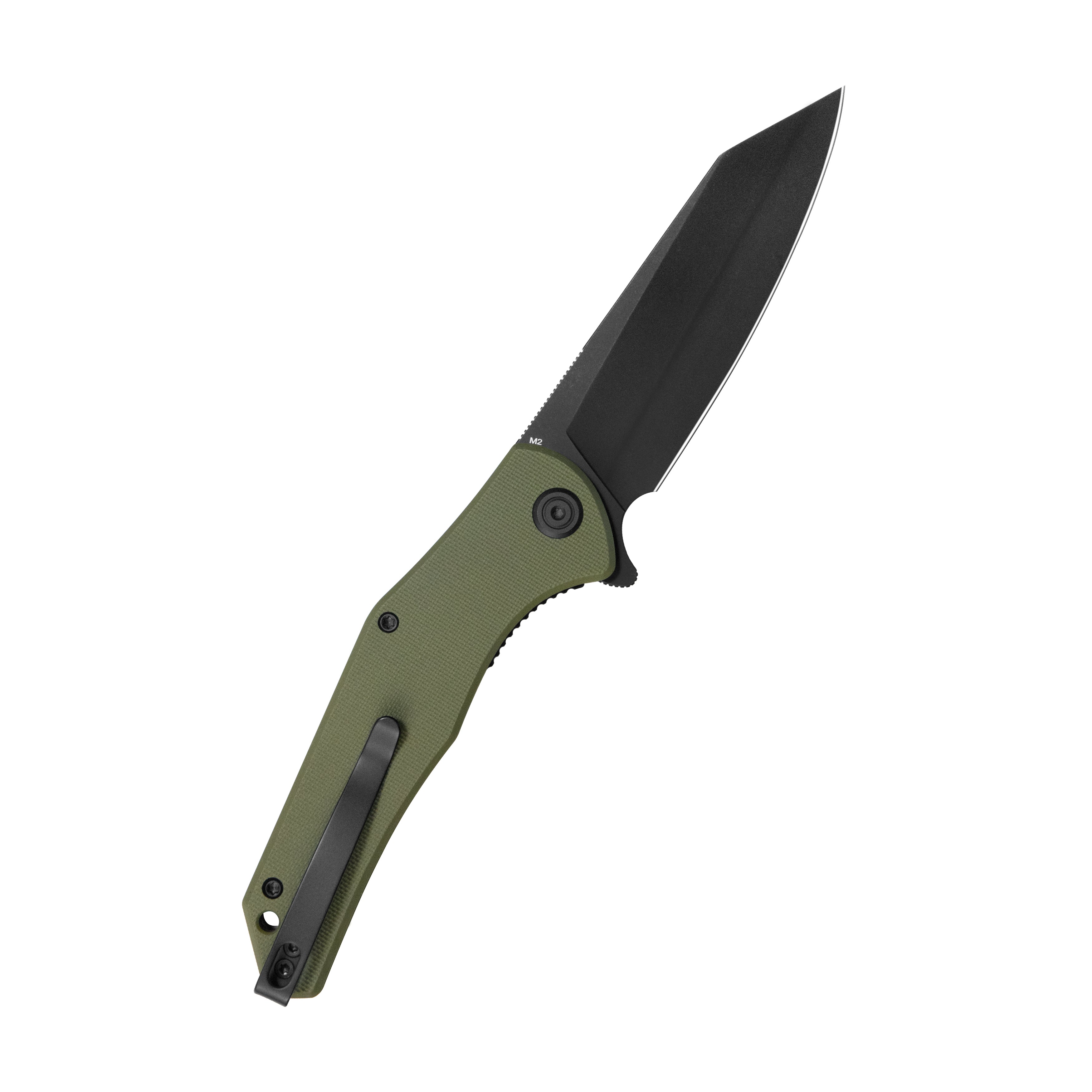 Flash Linerlock Black Green KU158L