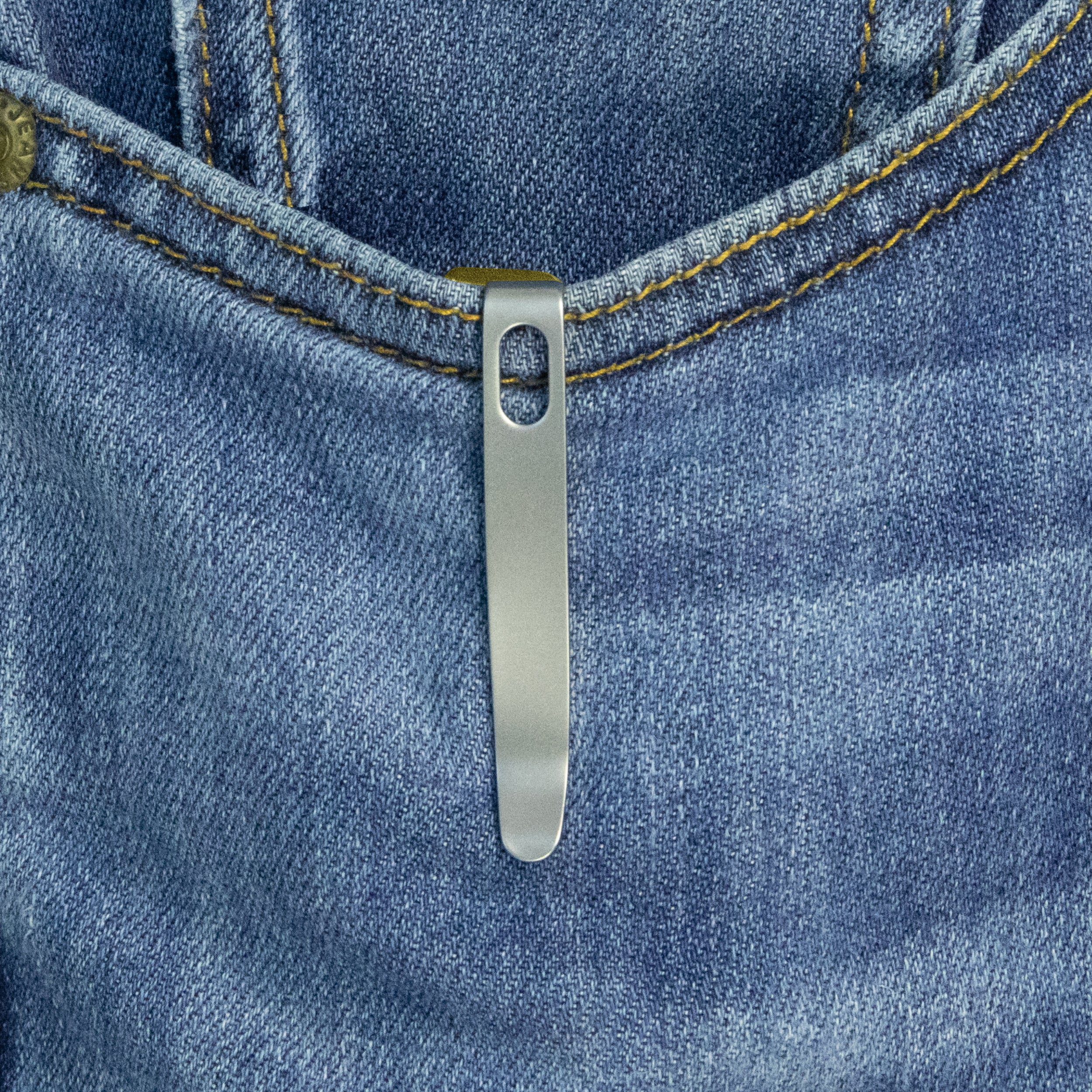 Mizo Liner Lock Flipper Folding Knife Ultem Handle 3.15" Beadblast 14C28N KU312Q