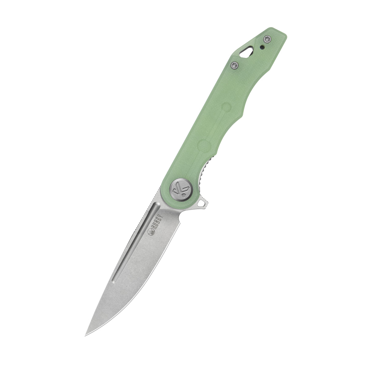 Mizo Flipper Linerlock Jade KU312X