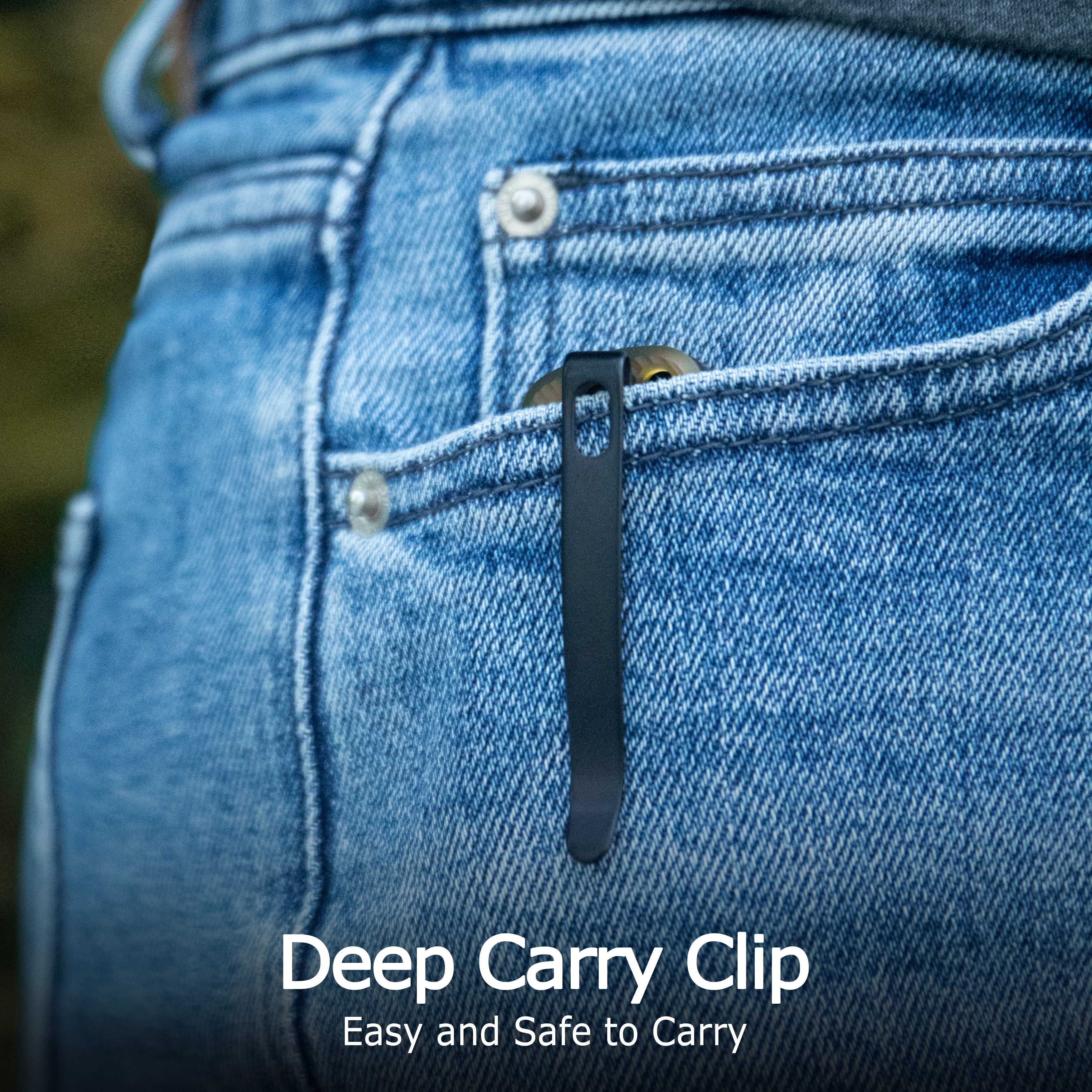 Tityus Liner Lock Flipper Folding Knife Tan Handle 3.39" Blackwash 14C28N KU322U