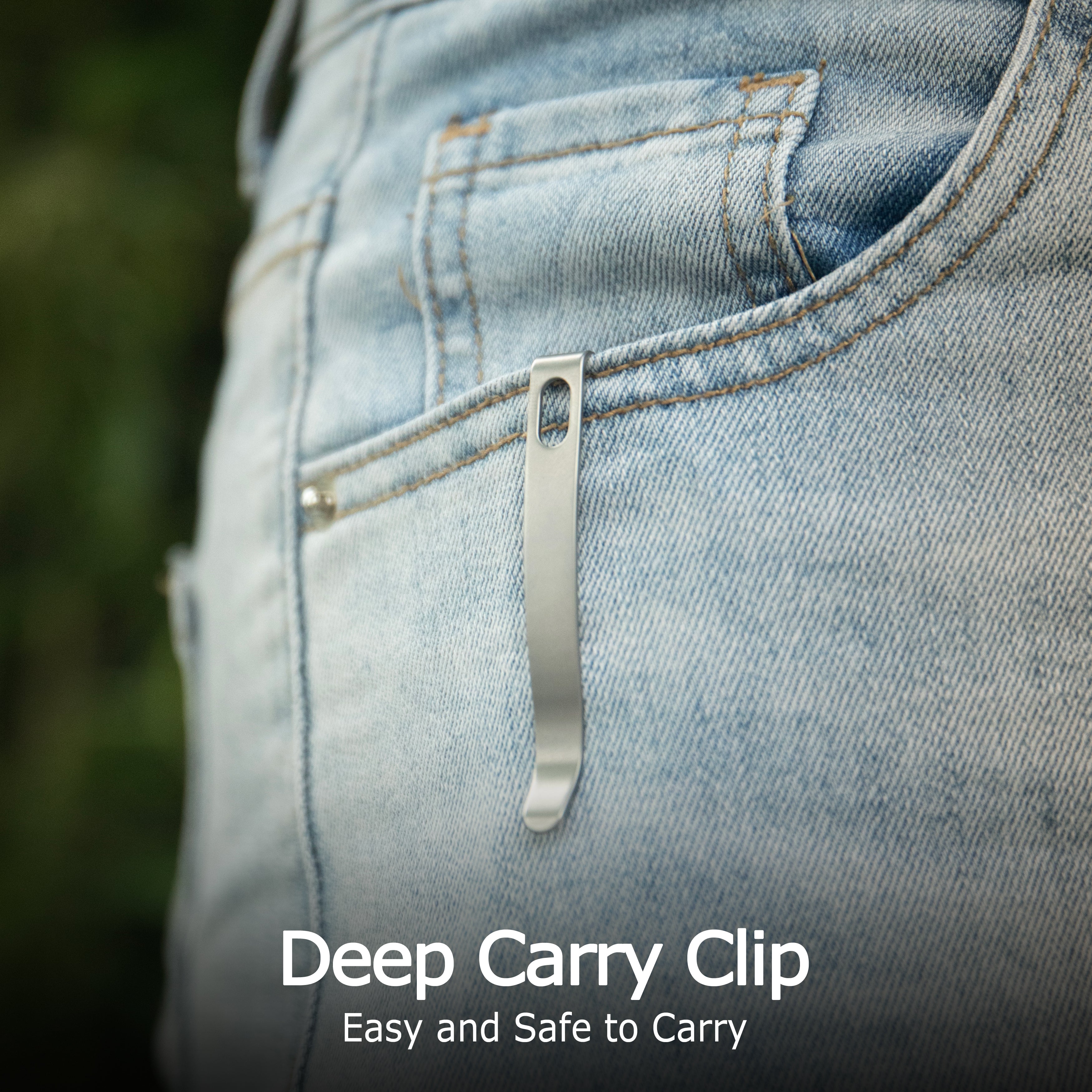 Kubey Thalia Front Flipper EDC Pocket Folding Knife Tan G10 Handle 3.27" Stonewash 14C28N KU331R