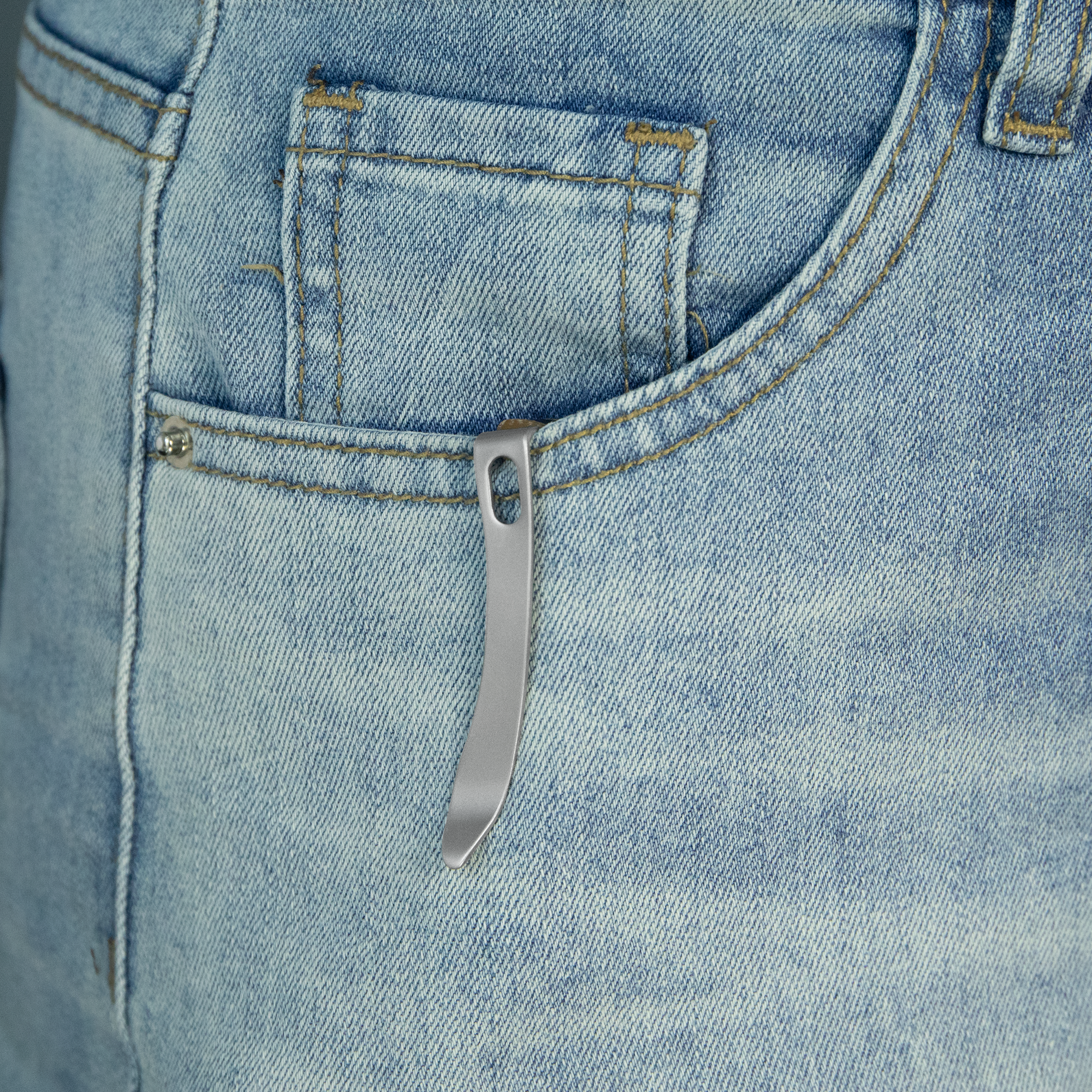 Kubey Crest Liner Lock Pikal Folding Knife Brown Micarta Handle 3.78" Satin 14C28N KU346D