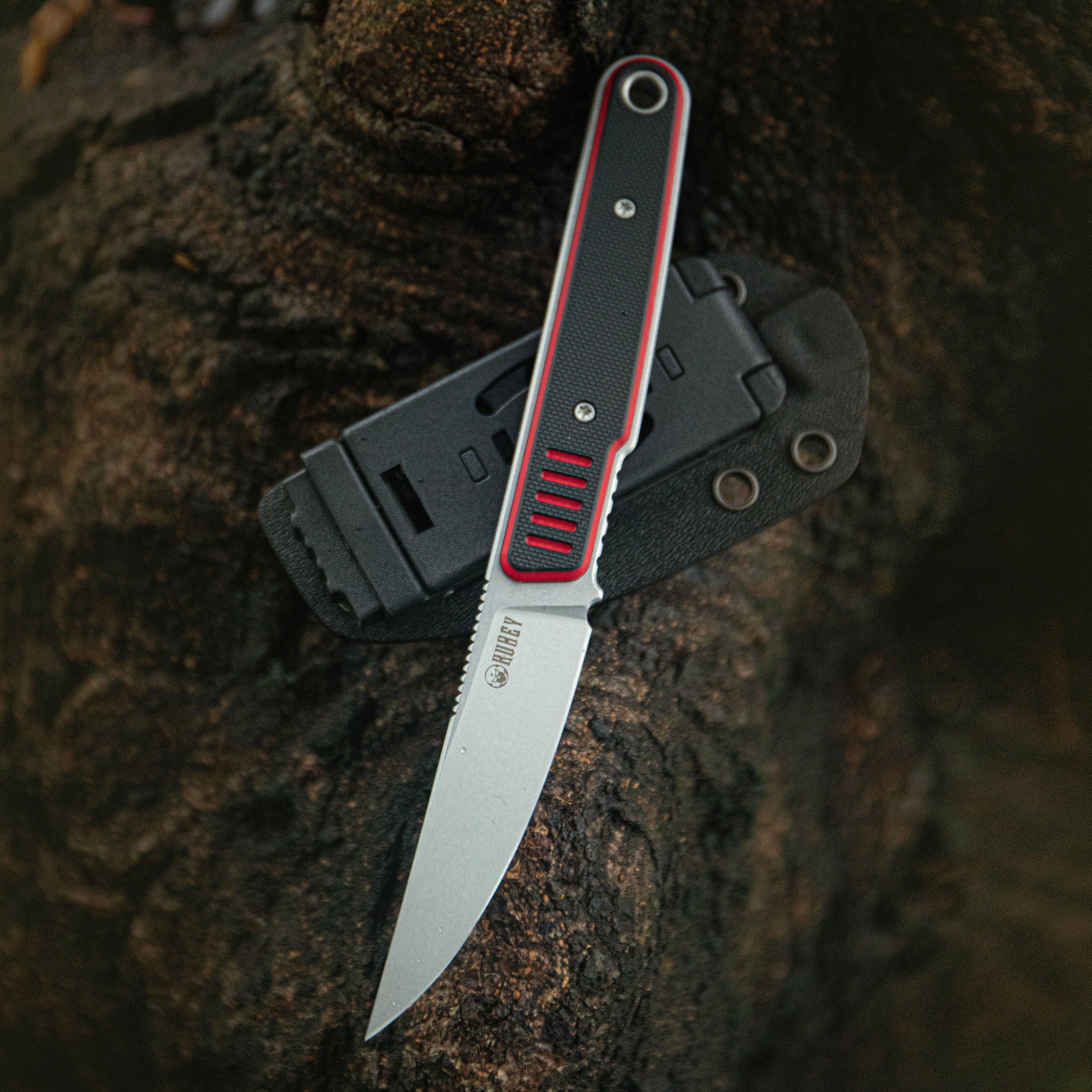 Kubey JL Kwaiken Fixie Every Day Carry Fixed Blade Knife Ultem G-10 3.11'' Beadblast 14C28N KU355C